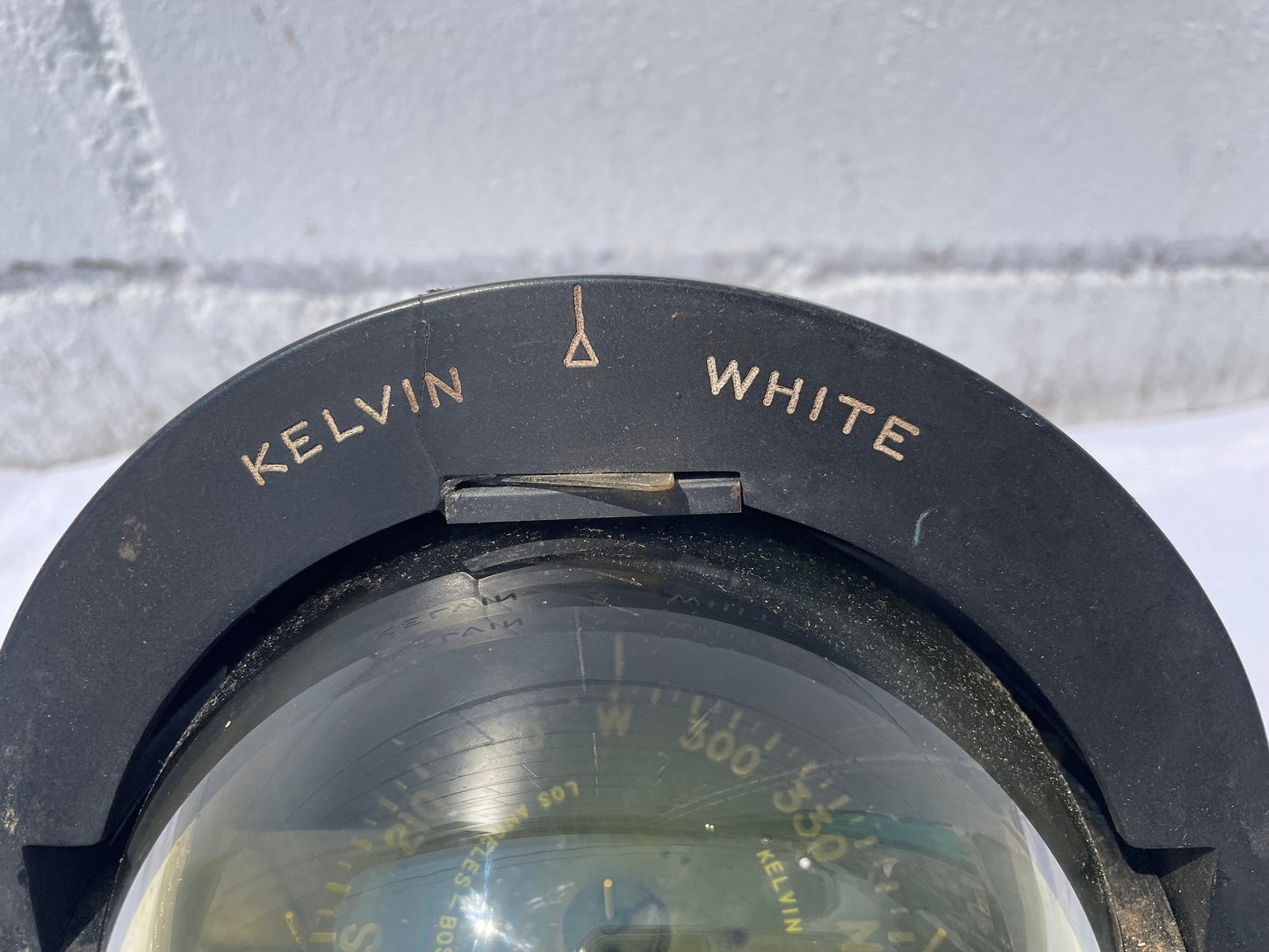 Vintage Kelvin White Marine Compass