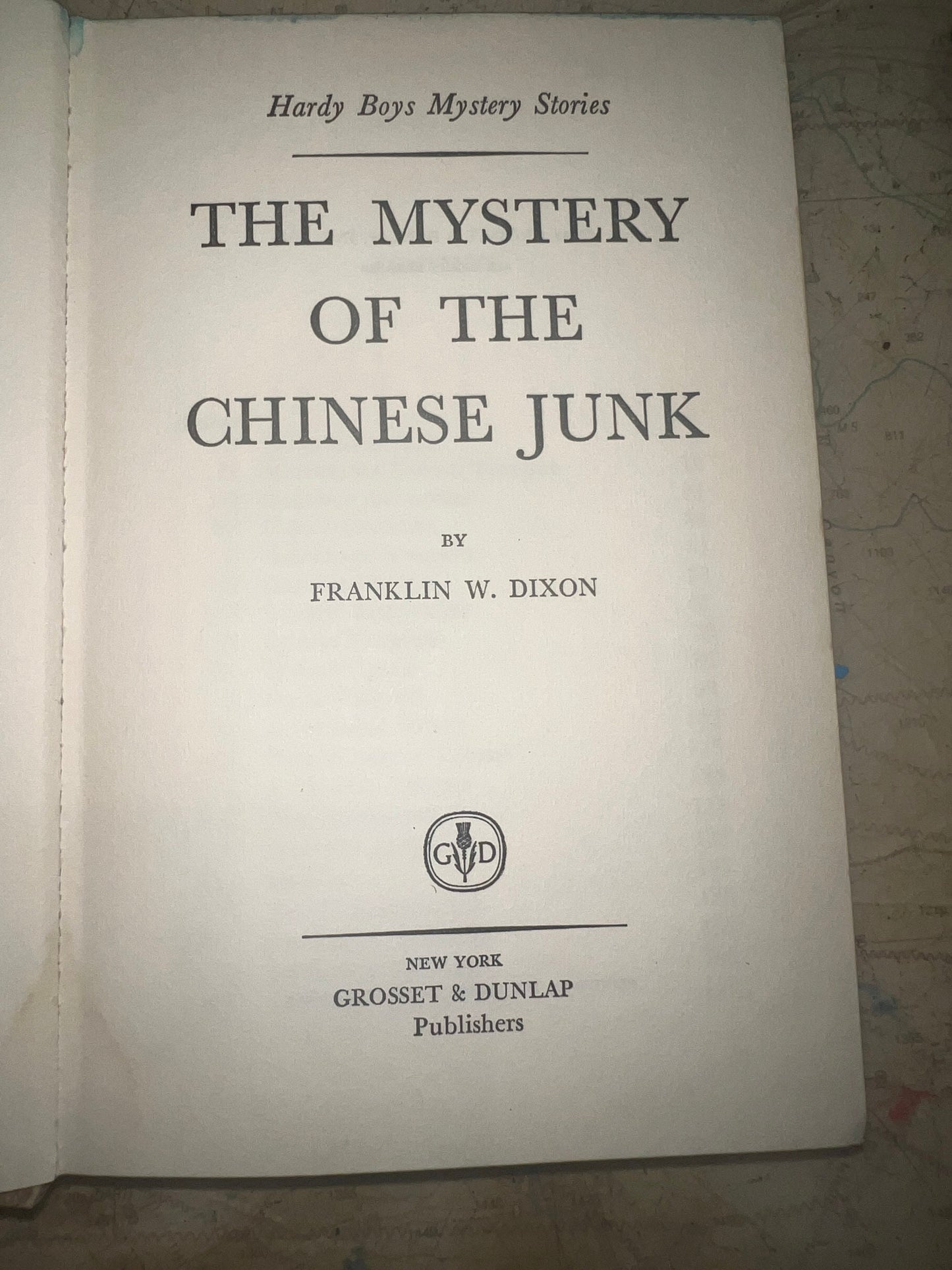 The Mystery of the Chinese Junk by Franklin W. Dixon