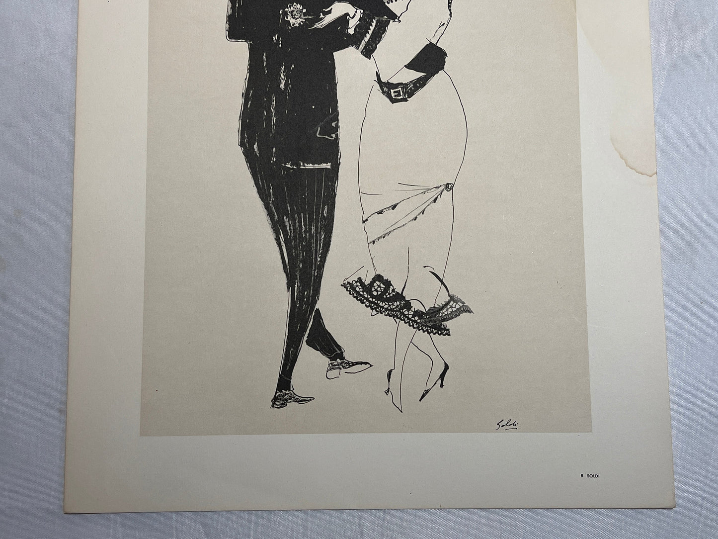 Raul Soldi Print | Print from Tango Collection | 1960s Antique Collection