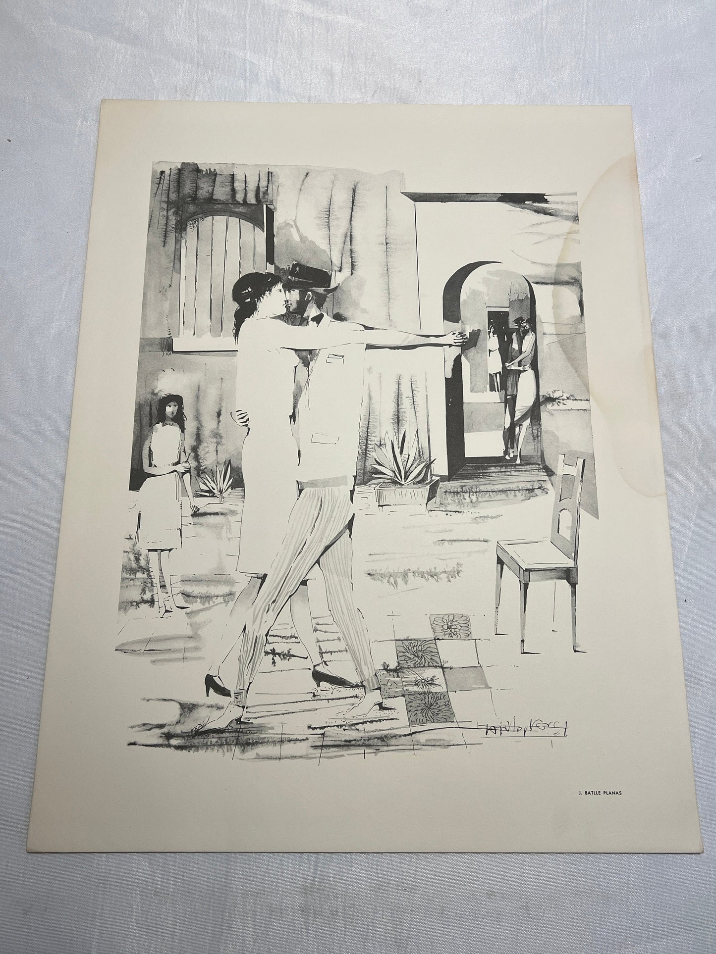 Juan Batlle Planas Print | Print from Tango Collection | 1960s Antique Collection