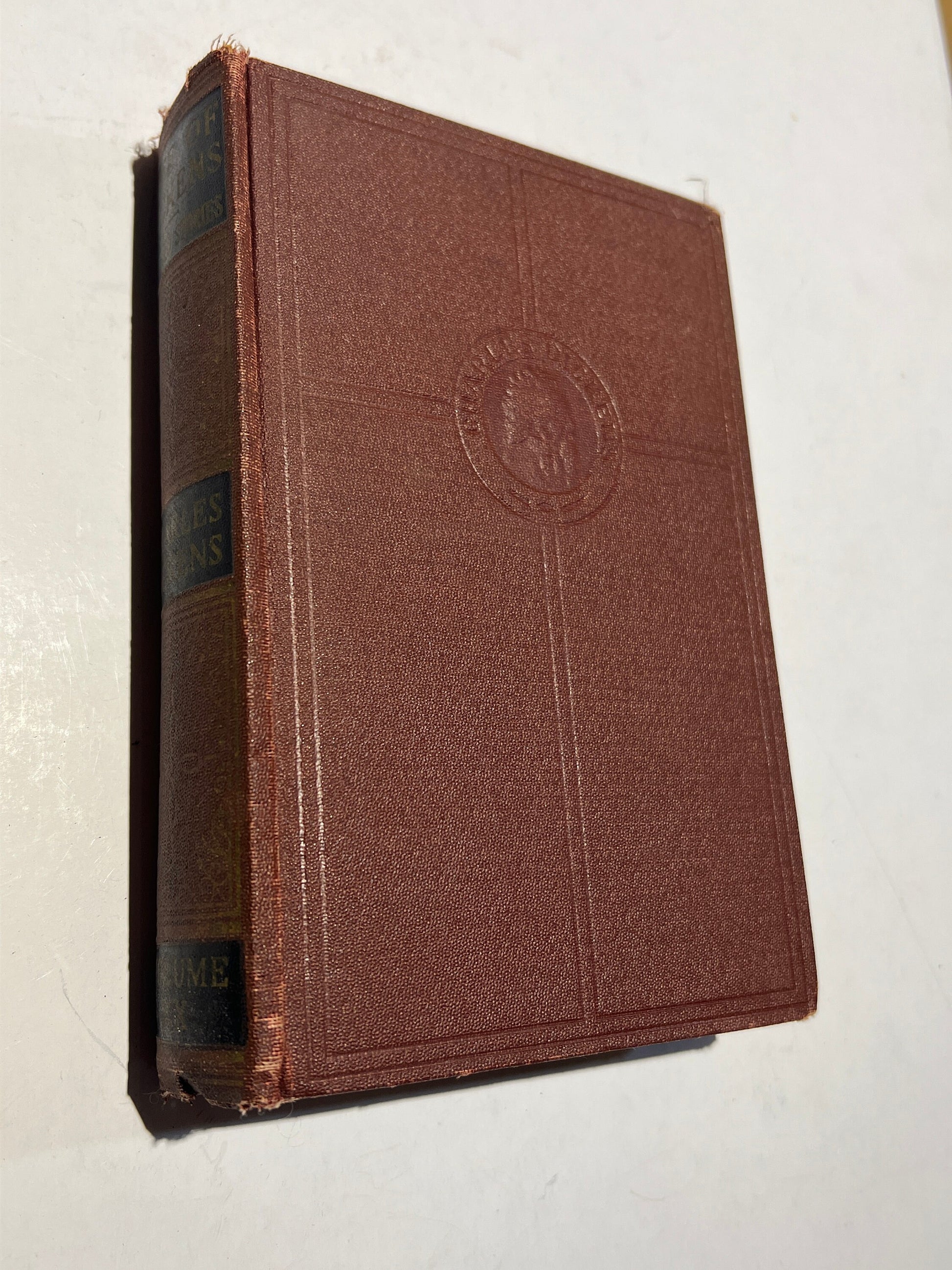 Life Of Dickens Selected Stories Volume XX by Charles Dickens | Cleartype Edition, Illustrated | Books, Inc. Publishers | 1930s | Biography