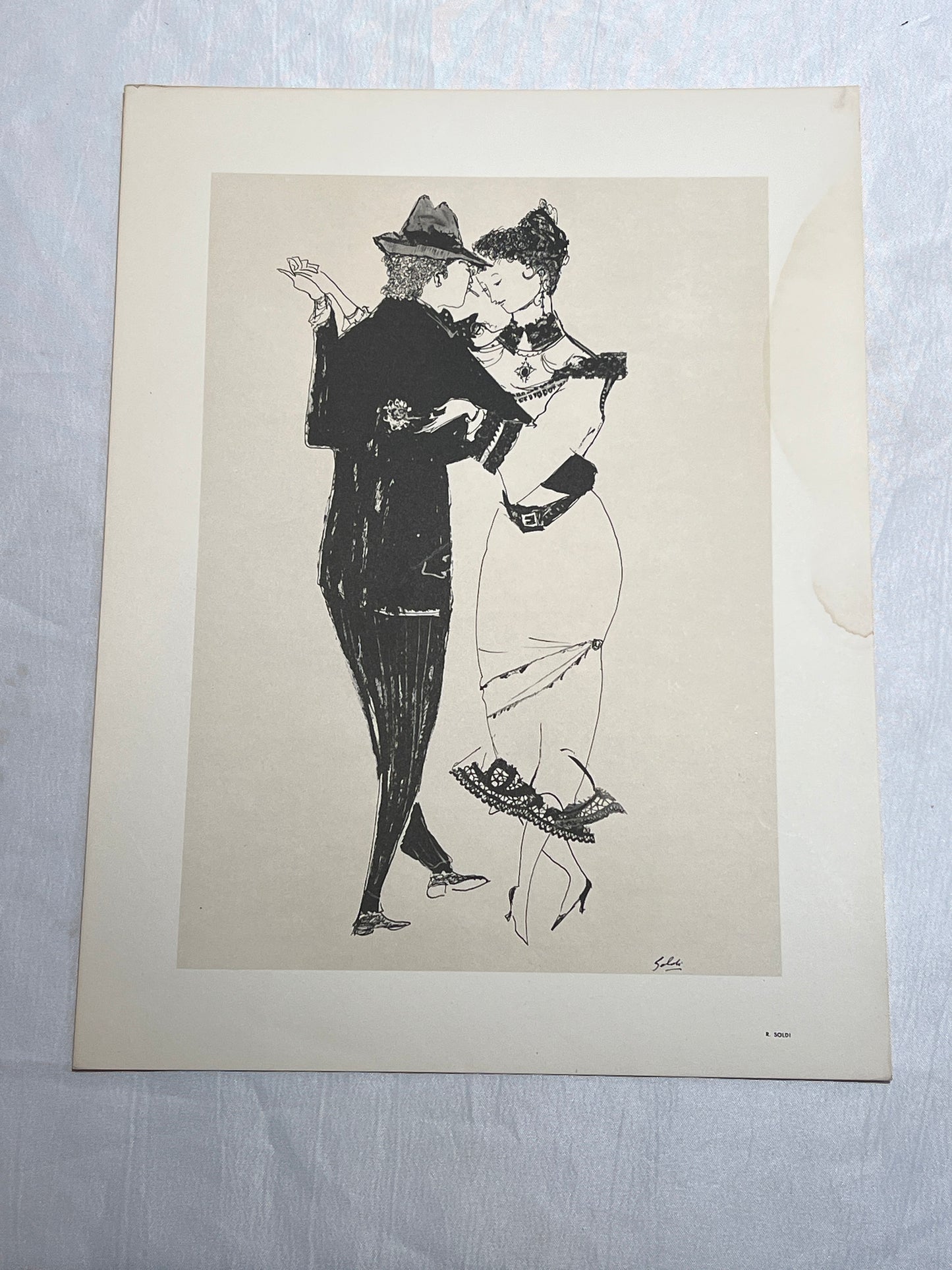 Raul Soldi Print | Print from Tango Collection | 1960s Antique Collection