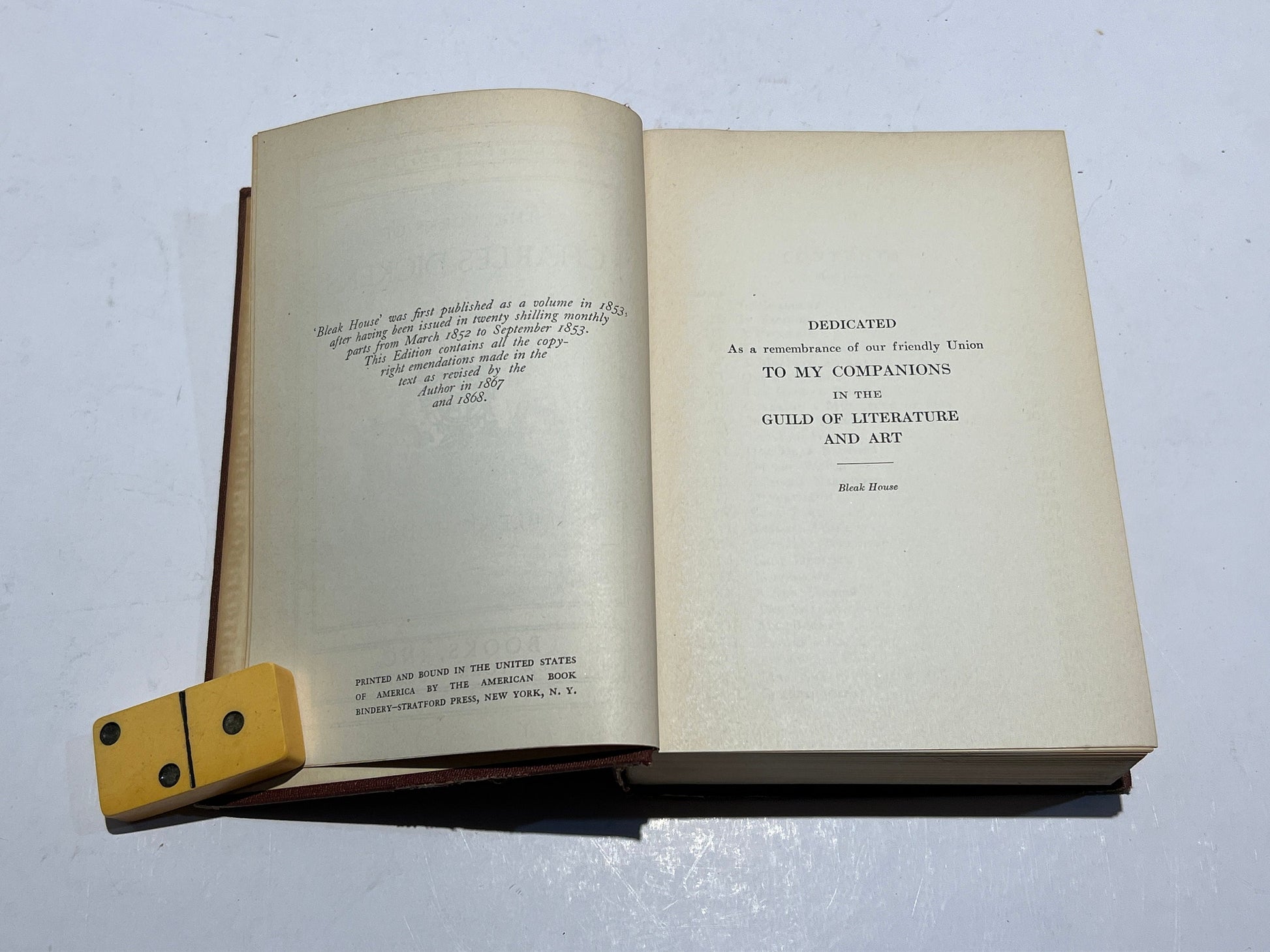 Bleak House Volume XIII by Charles Dickens | Cleartype Edition, Illustrated | Books, Inc. Publishers | 1930s