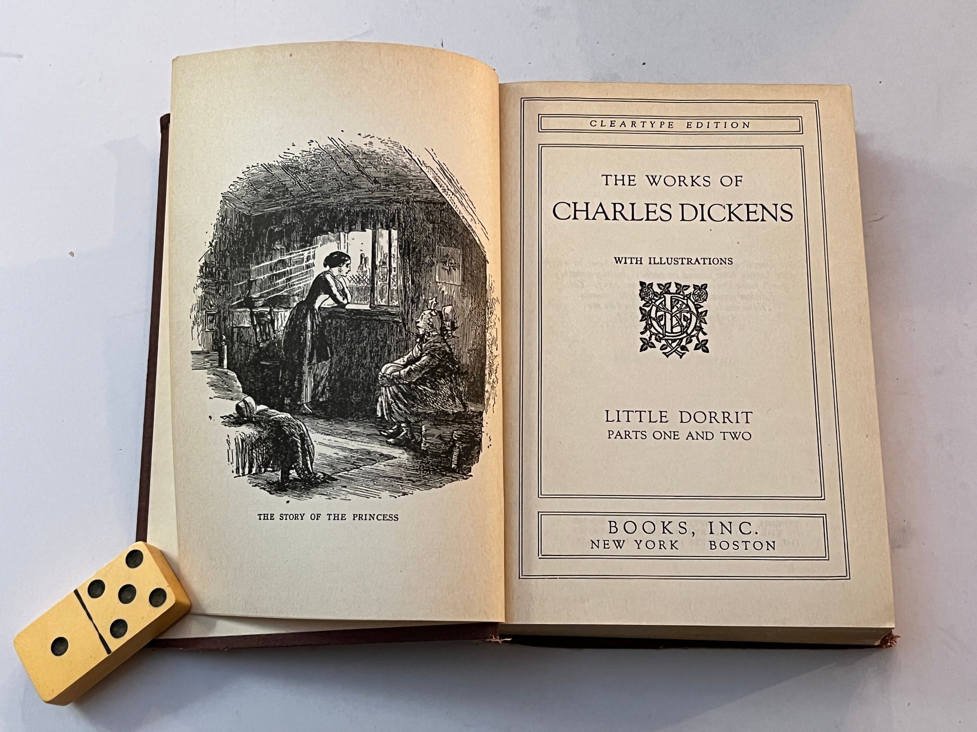 Little Dorrit by Charles Dickens | Cleartype Edition | Books, Inc New York | Classic Literature
