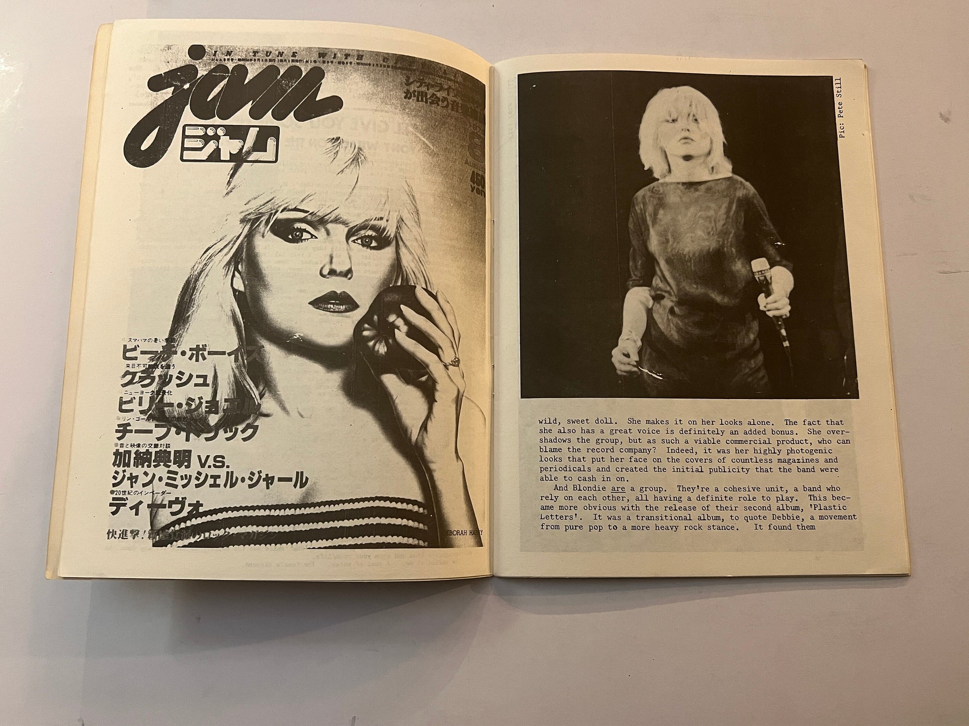 Blondie Magazine | Babylon Books | UK 1979 Softback Book Annual Debbie Harry | Vintage Collectors Item