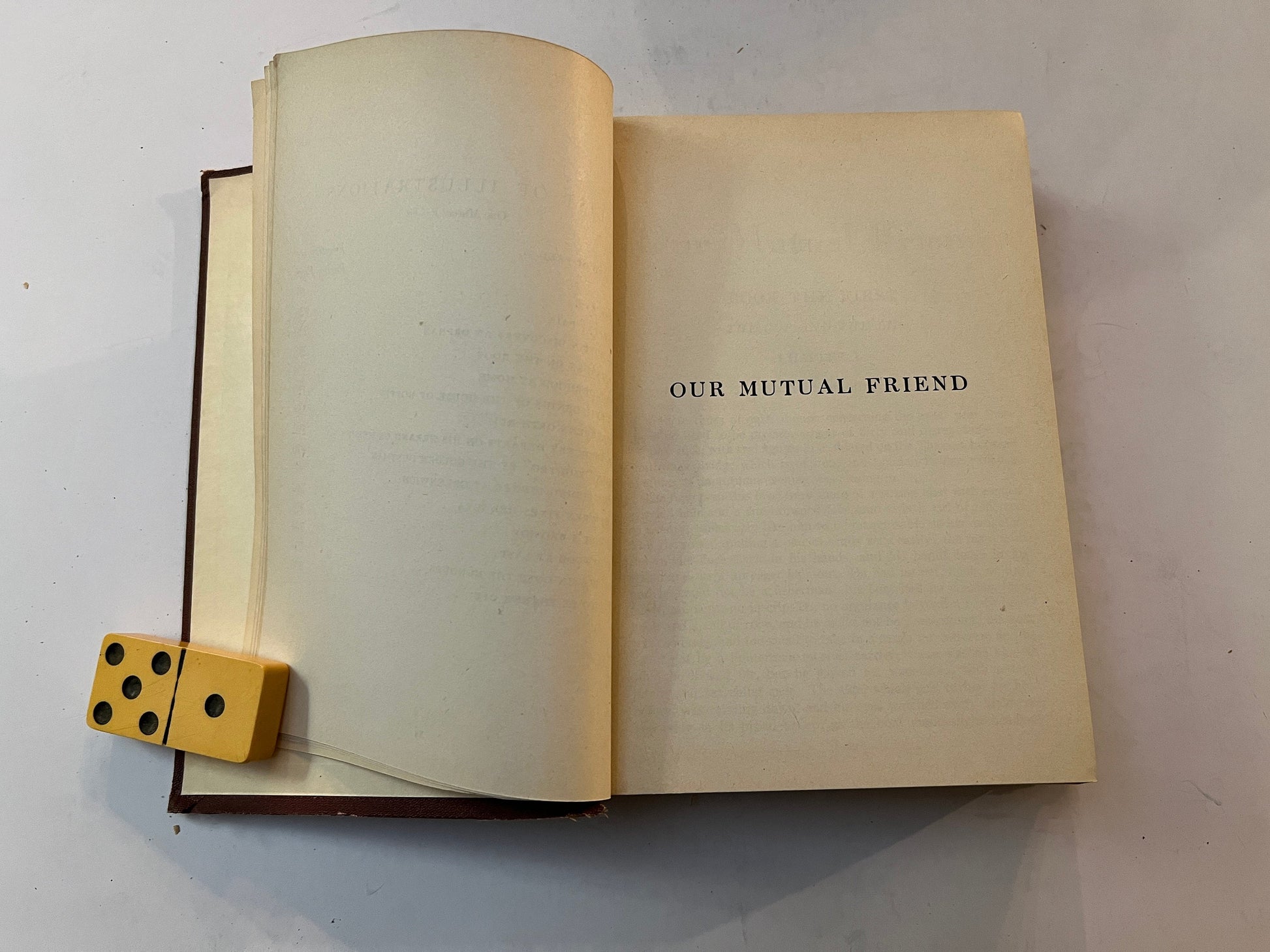 Our Mutual Friend by Charles Dickens | Cleartype Edition | Books, Inc New York | Classic Literature