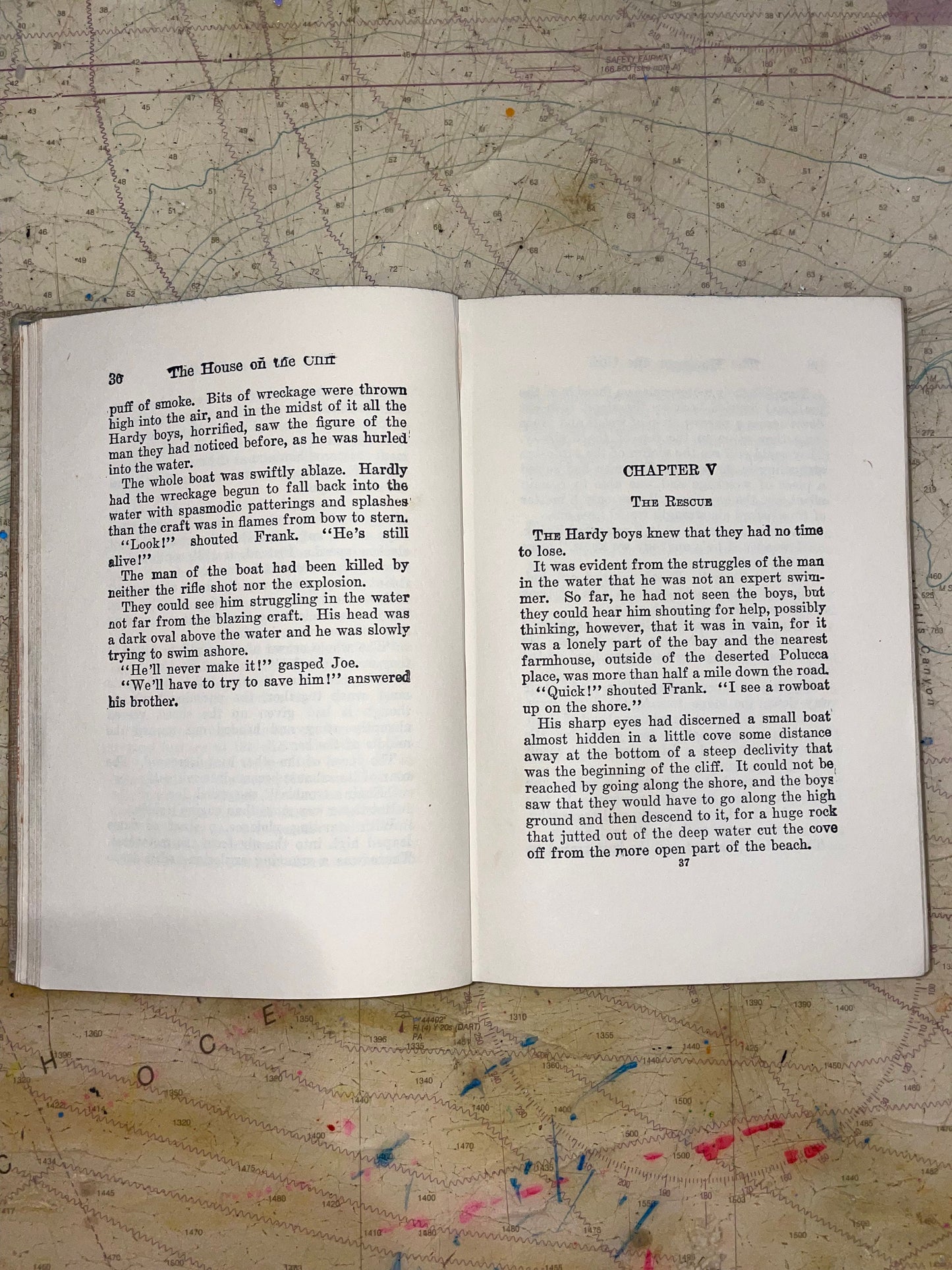 The House On the Cliff by Franklin W. Dixon