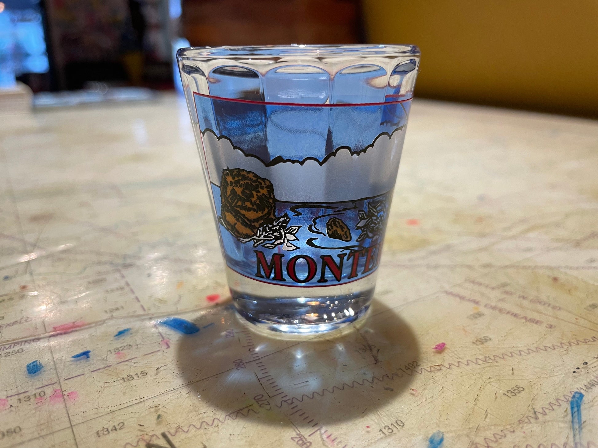 Vintage Monterey Peninsula Shot Glass