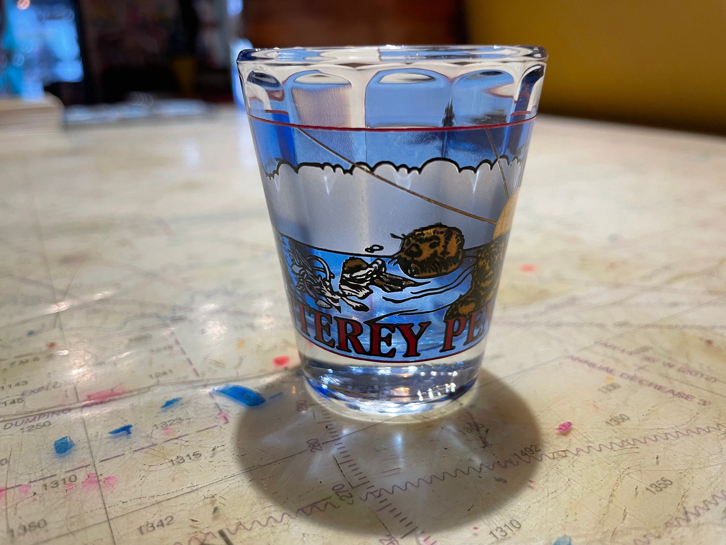 Vintage Monterey Peninsula Shot Glass