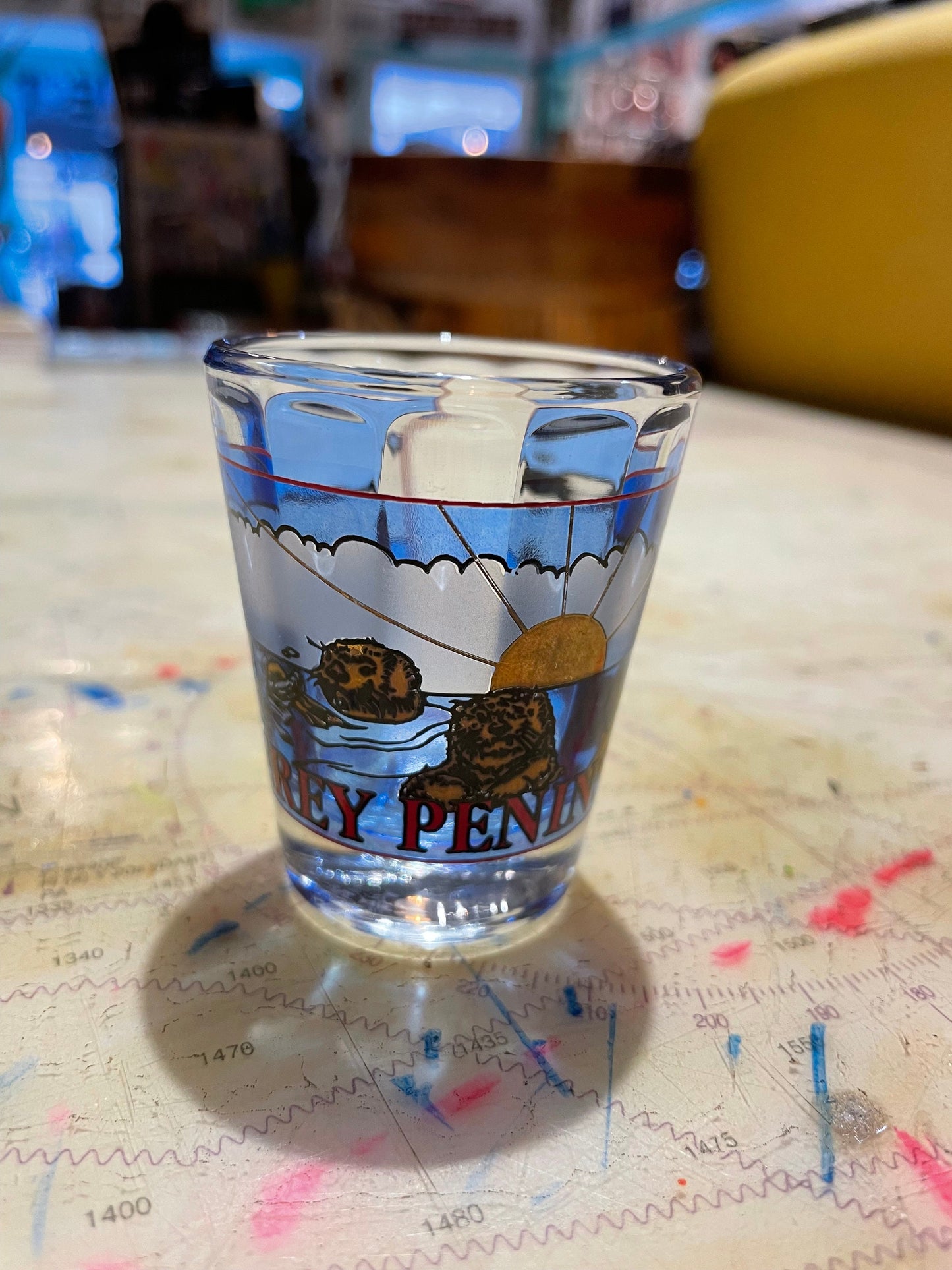 Vintage Monterey Peninsula Shot Glass