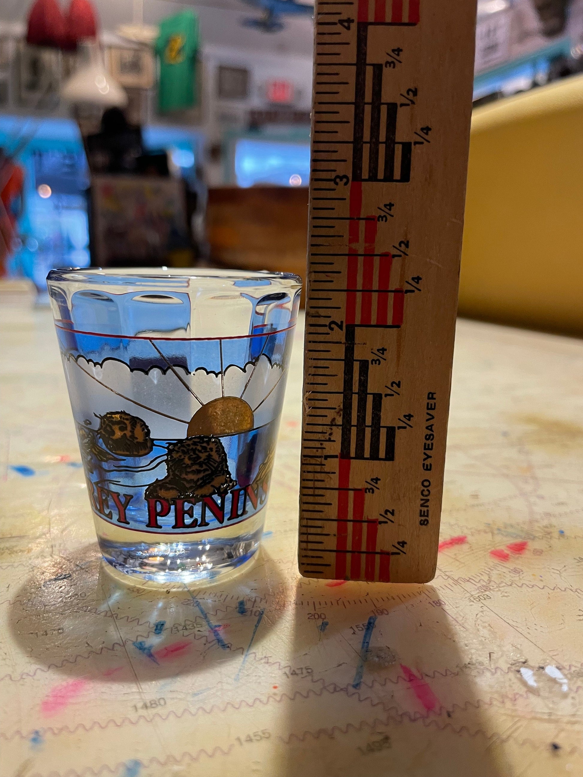 Vintage Monterey Peninsula Shot Glass