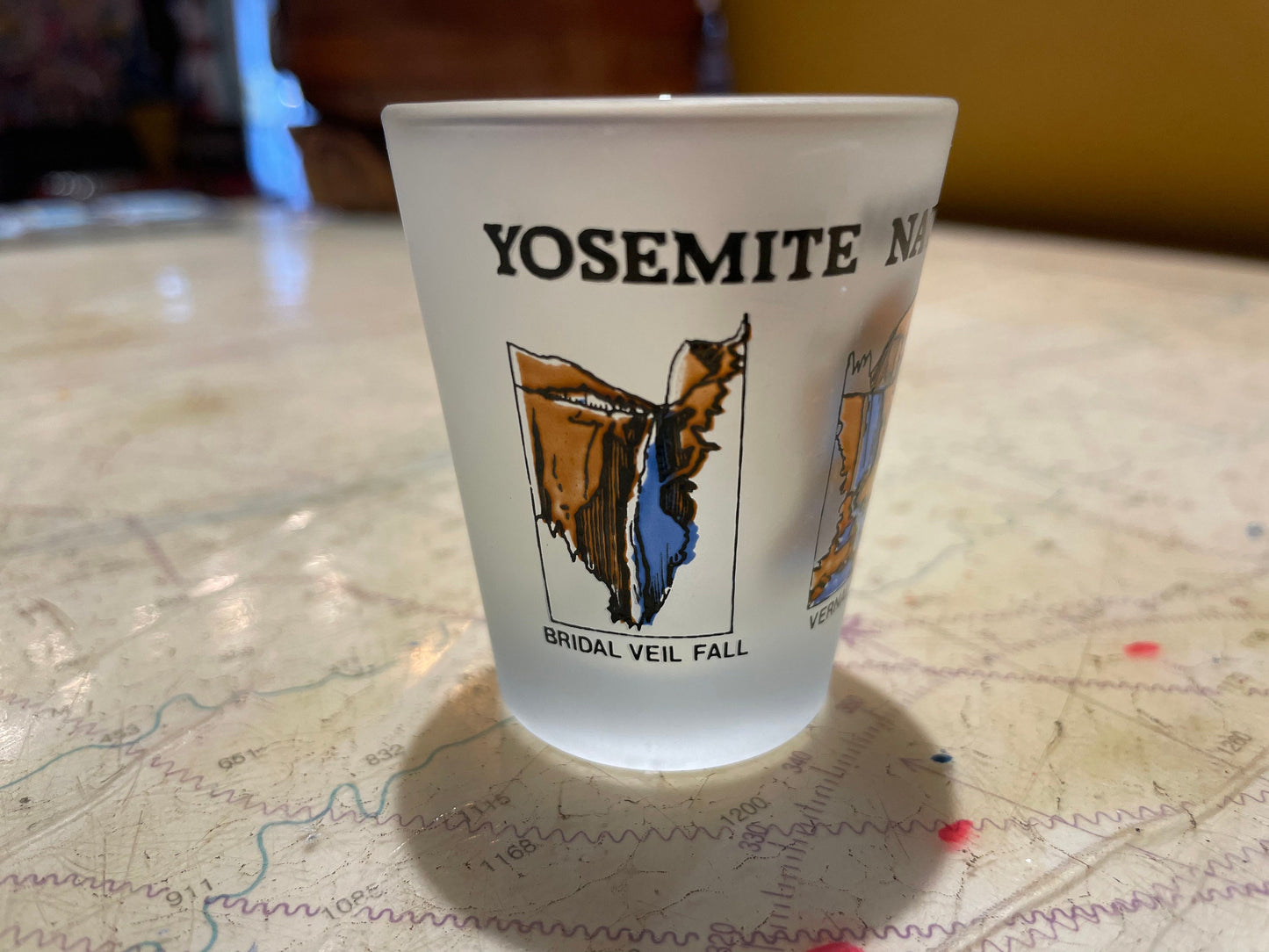 Vintage Yosemite National Park Shot Glass