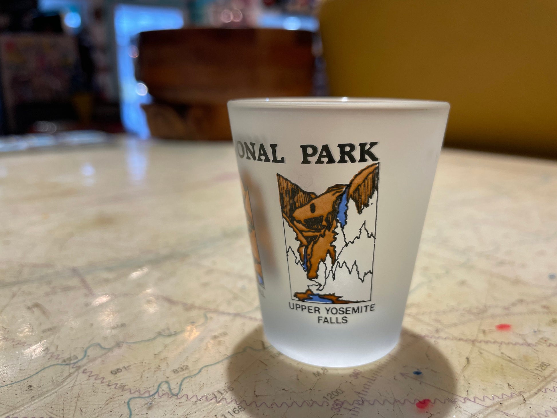 Vintage Yosemite National Park Shot Glass