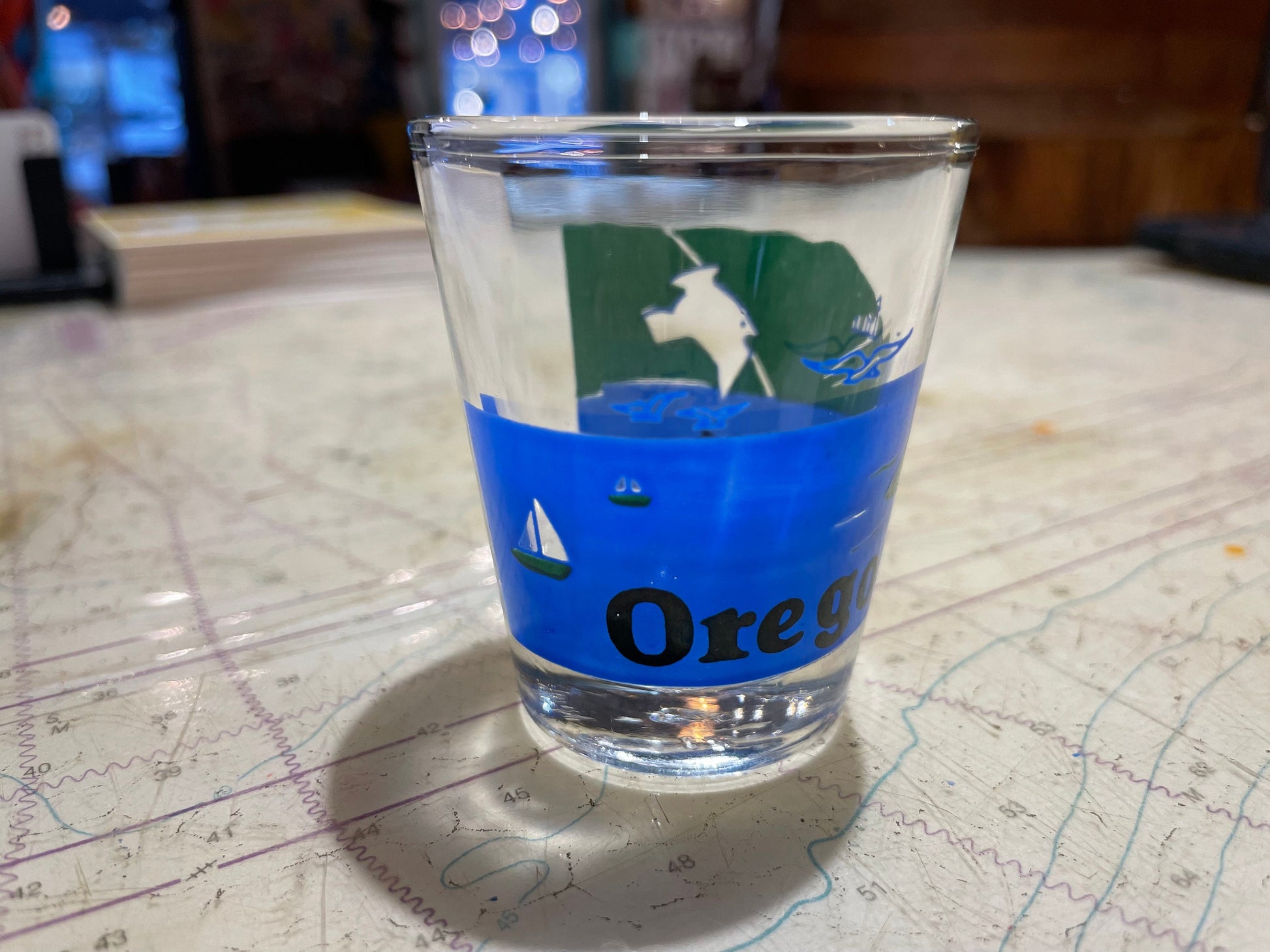 Vintage Oregon Coast Shot Glass