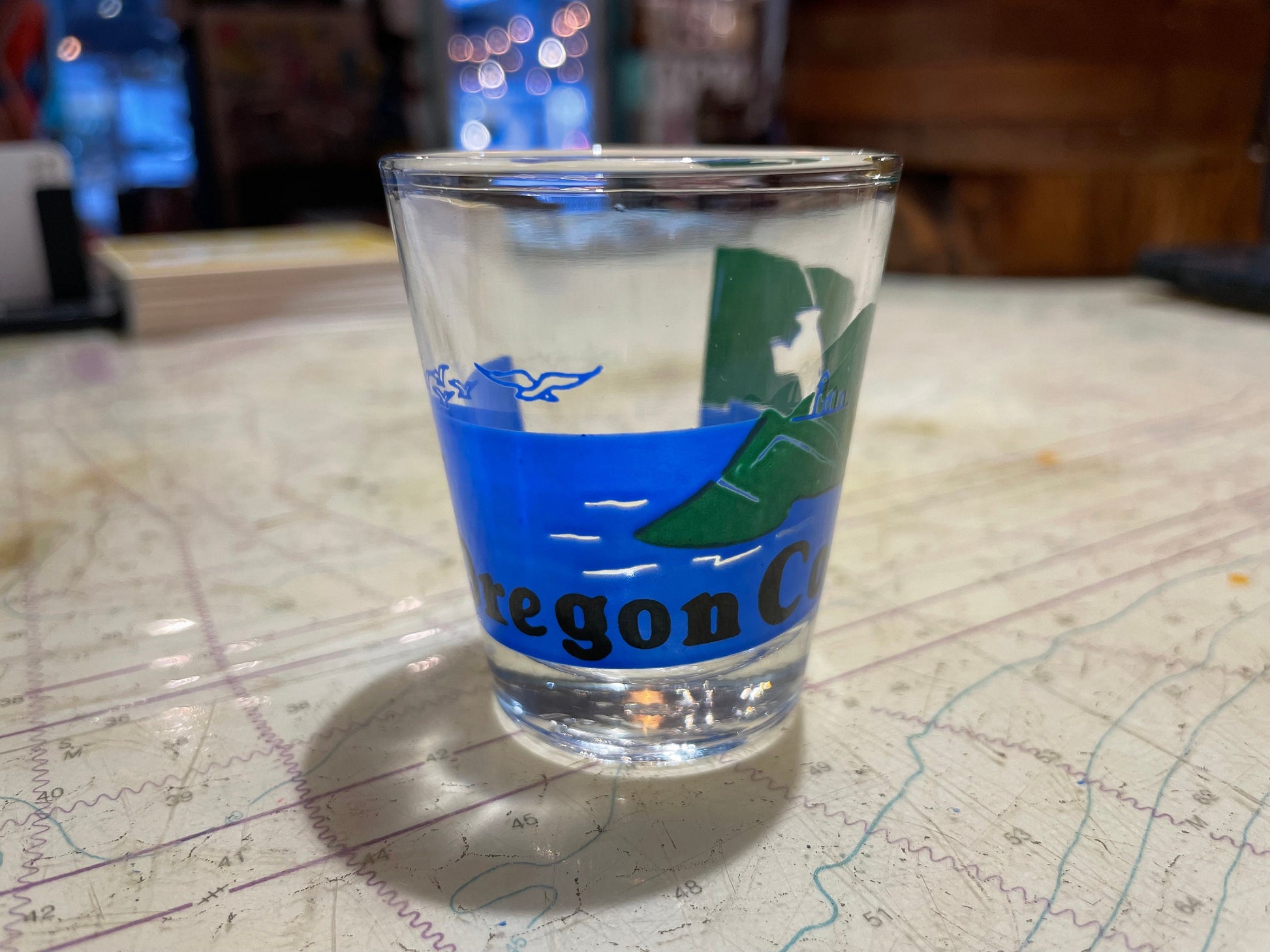 Vintage Oregon Coast Shot Glass