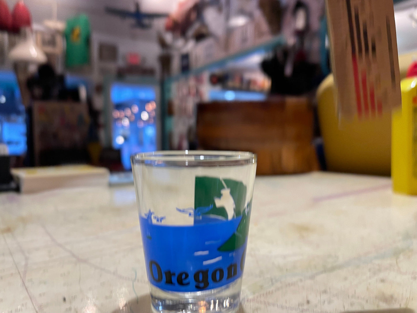 Vintage Oregon Coast Shot Glass