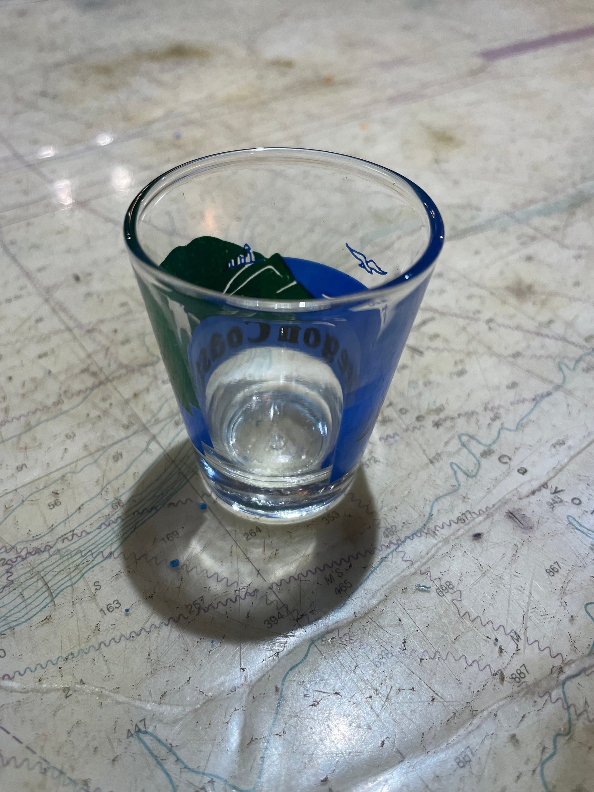 Vintage Oregon Coast Shot Glass