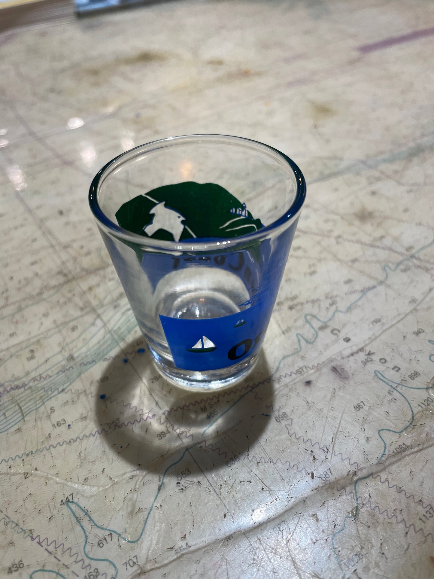 Vintage Oregon Coast Shot Glass