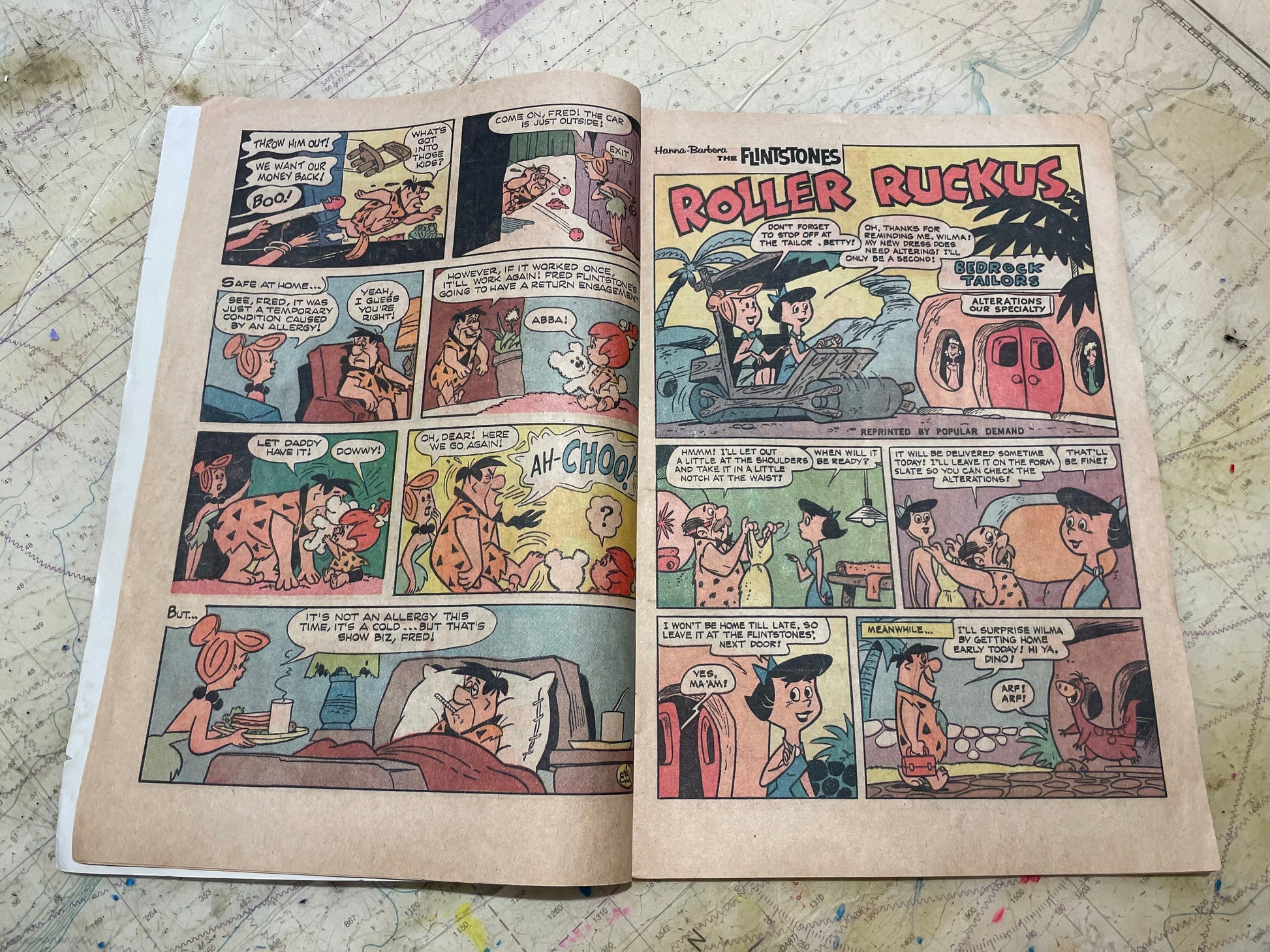 Hanna-Barbera The Flintstones and Pebbles Gold Key December 1967 Issue