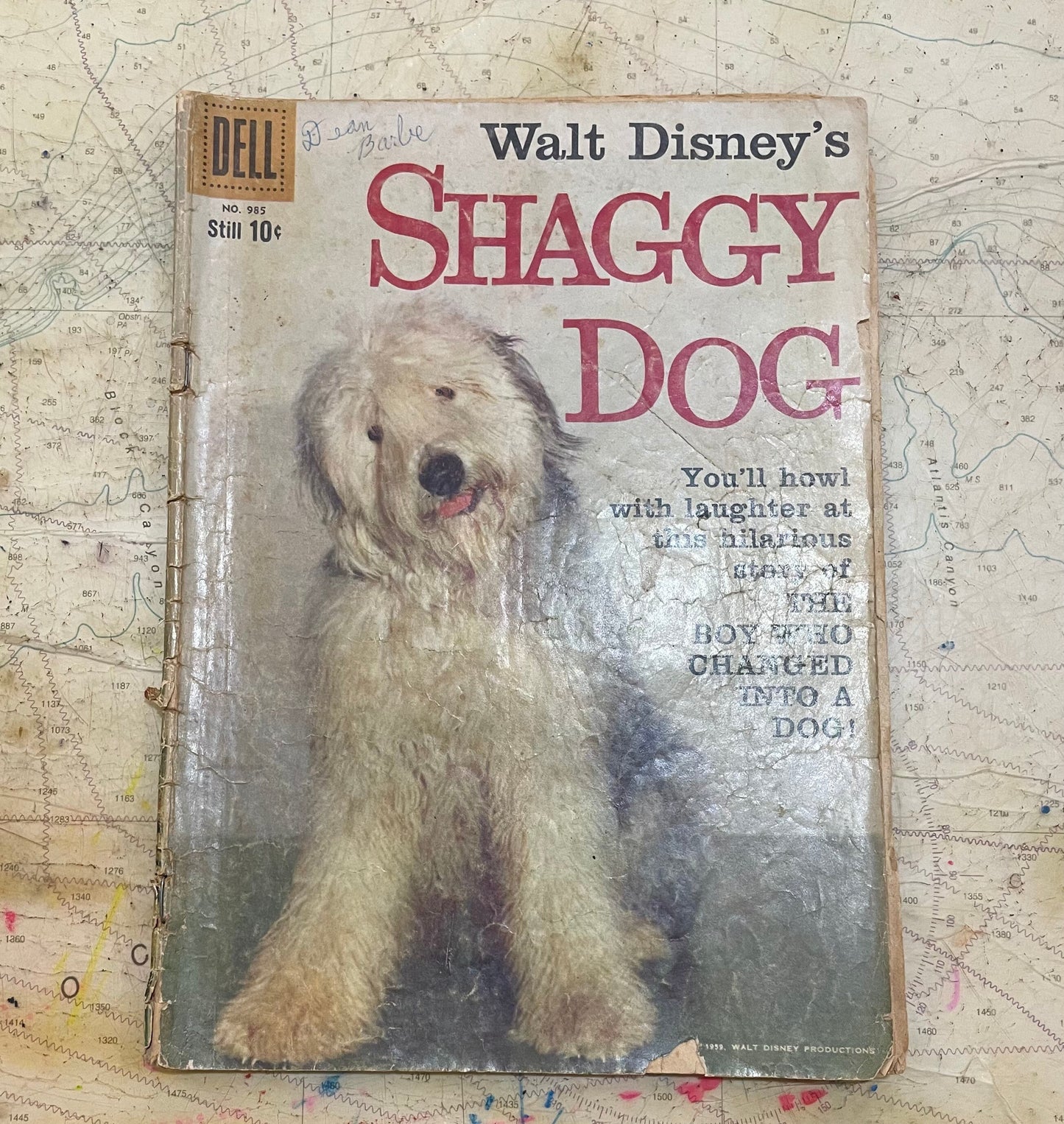 Walt Disney's Shaggy Dog 1959 Dell Comic