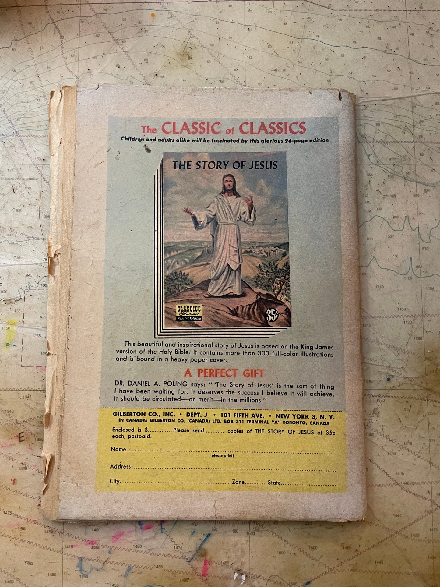 Classics Illustrated The Song of Hiawatha by Henry Wadsworth Longfellow