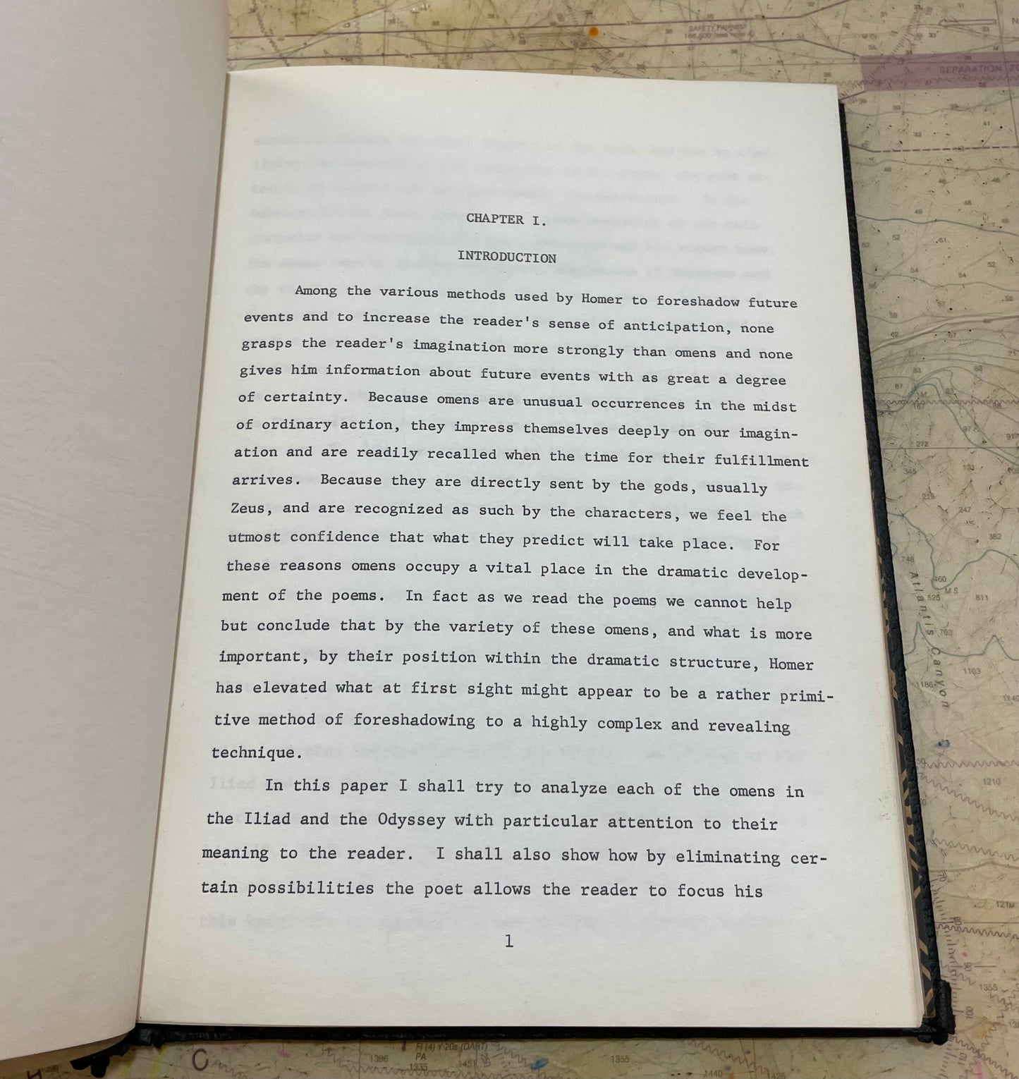 The University of Chicago 'Omens in the Iliad and the Odyssey'