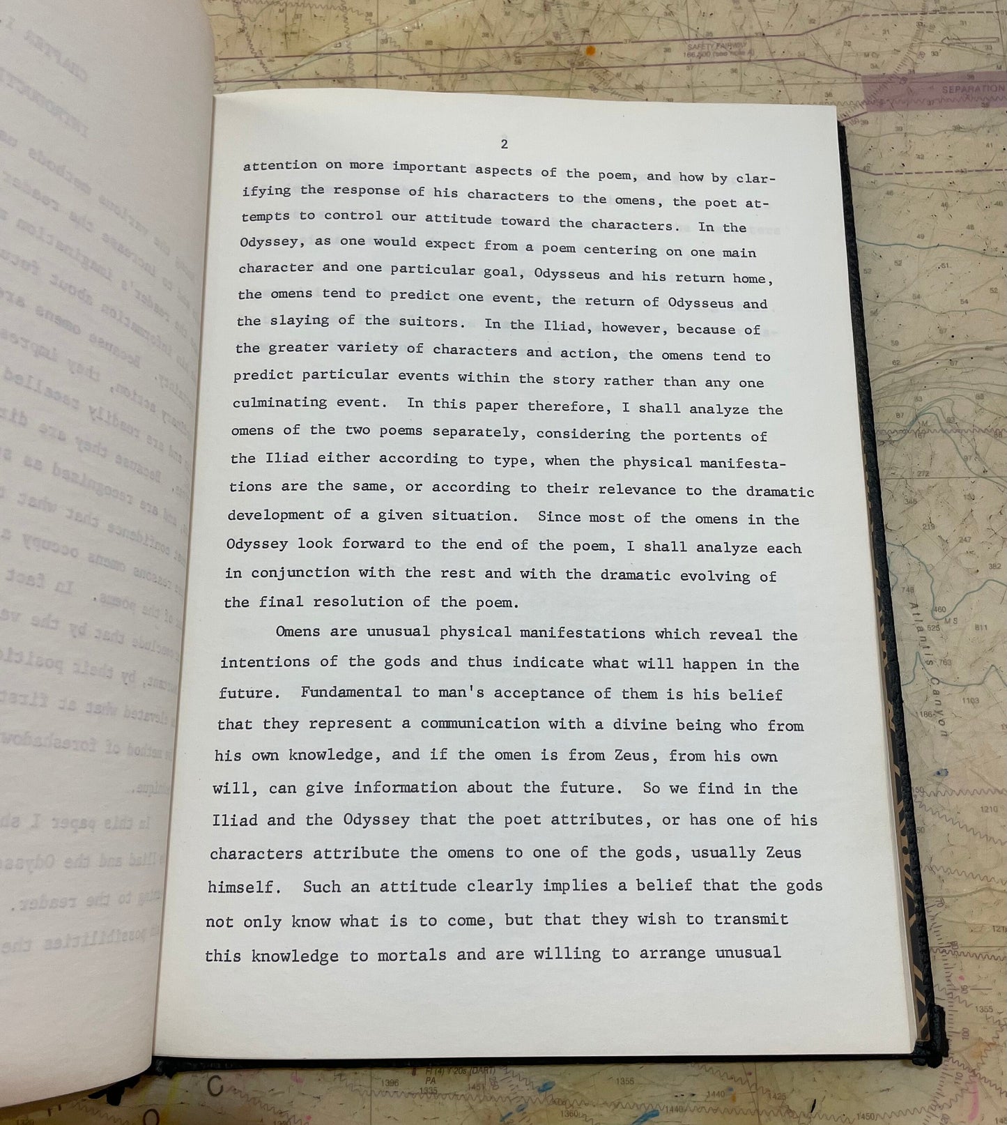 The University of Chicago 'Omens in the Iliad and the Odyssey'