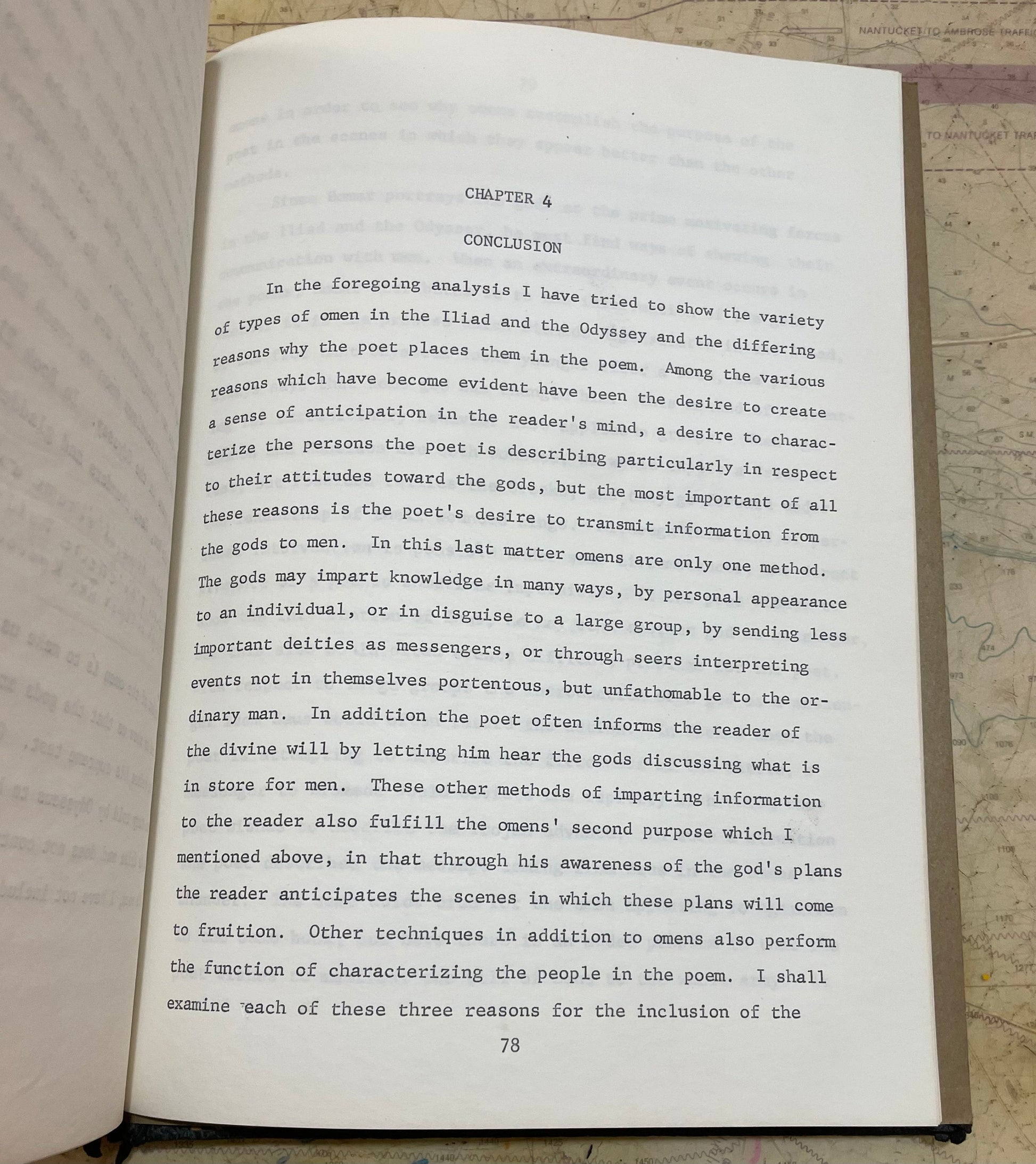 The University of Chicago 'Omens in the Iliad and the Odyssey'