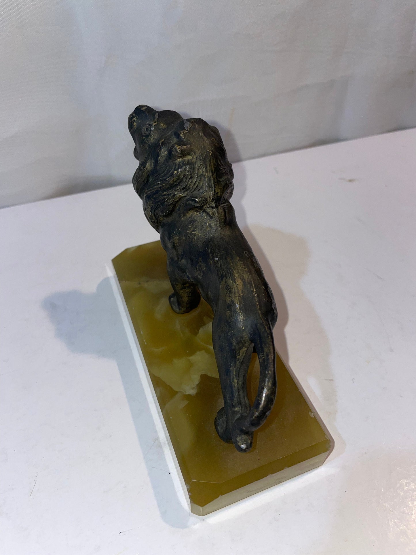 Onyx Lion Pair Bookends