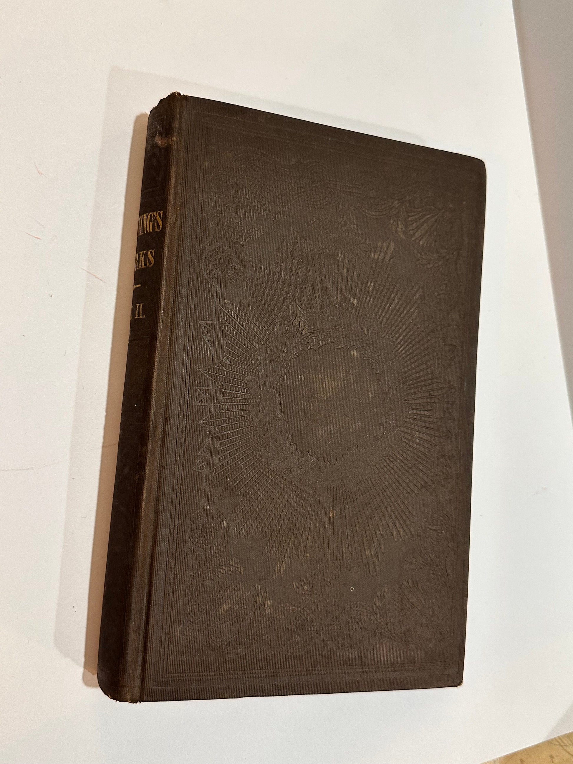 Works of William E. Channing, D.D. Volume 2 Only, 8th Complete Edition, 1849 by Channing, William E