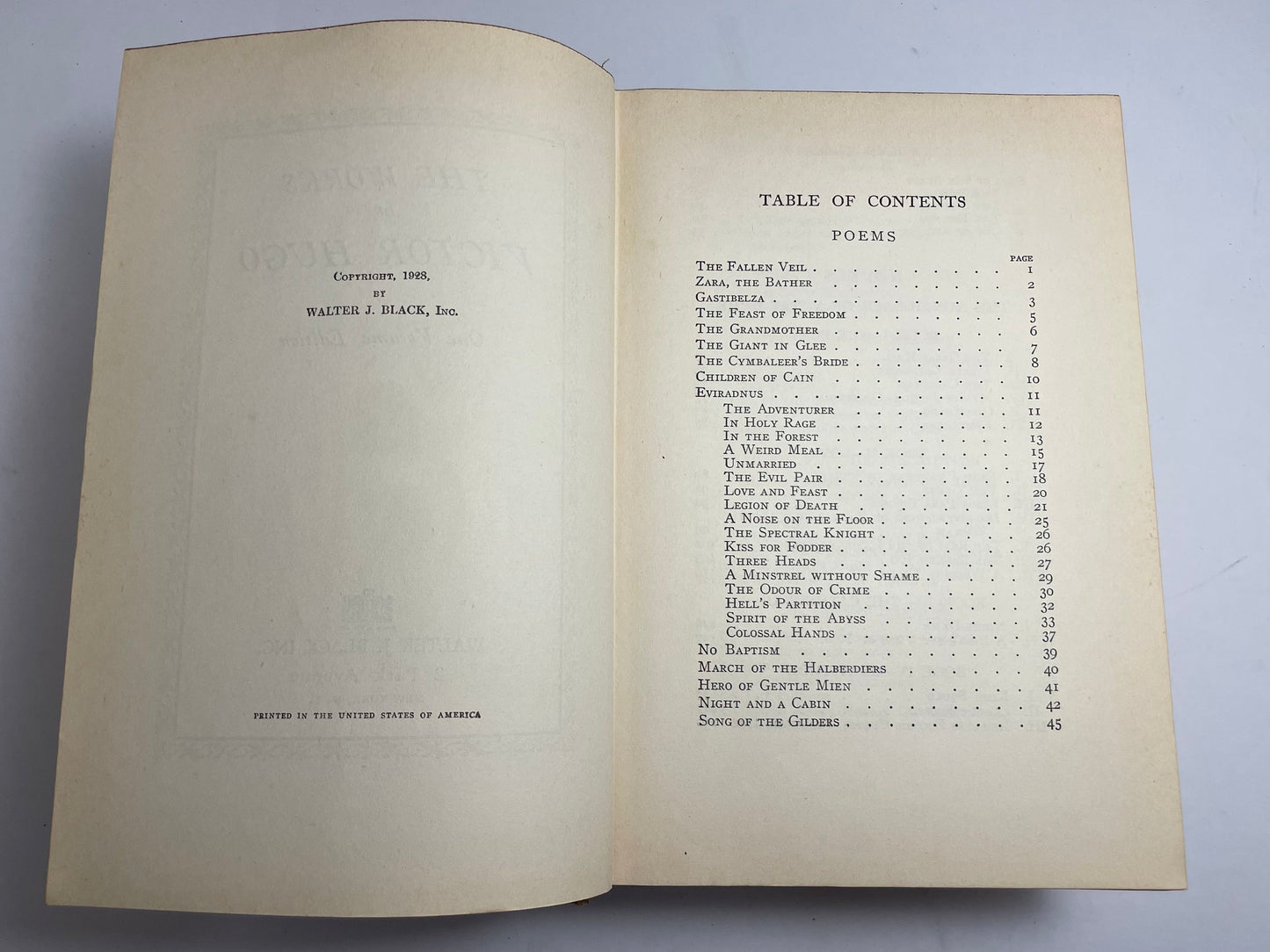 Collected Works of Victor Hugo 1928