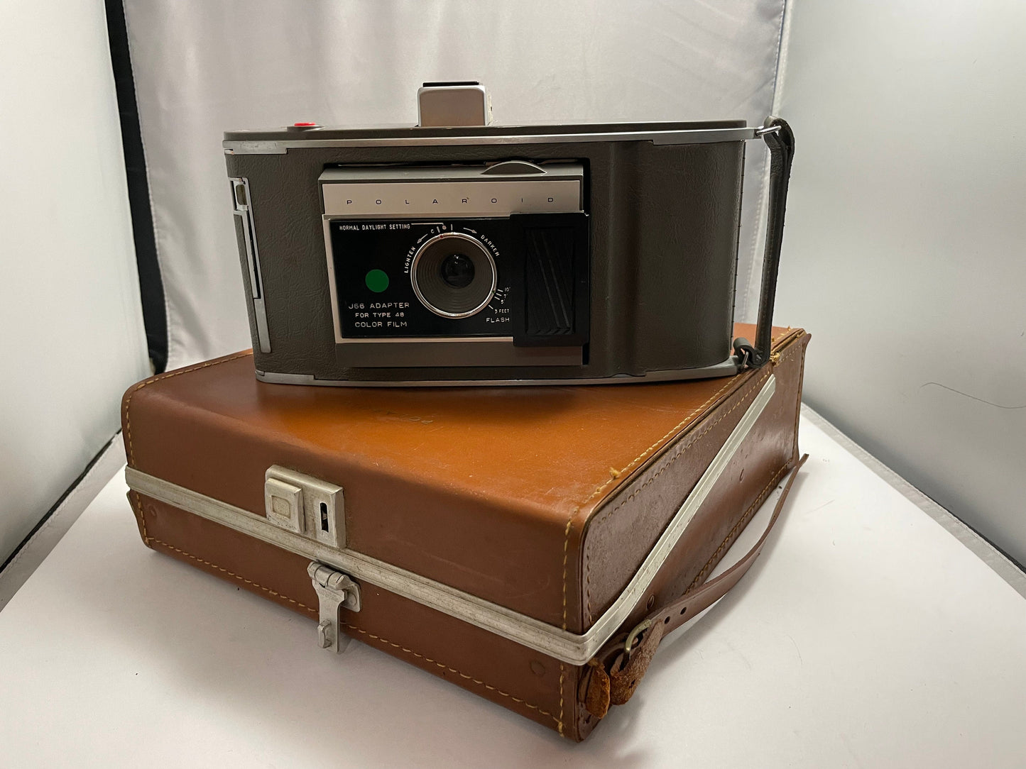 Polaroid Land Camera J66 with Original Case and Manual