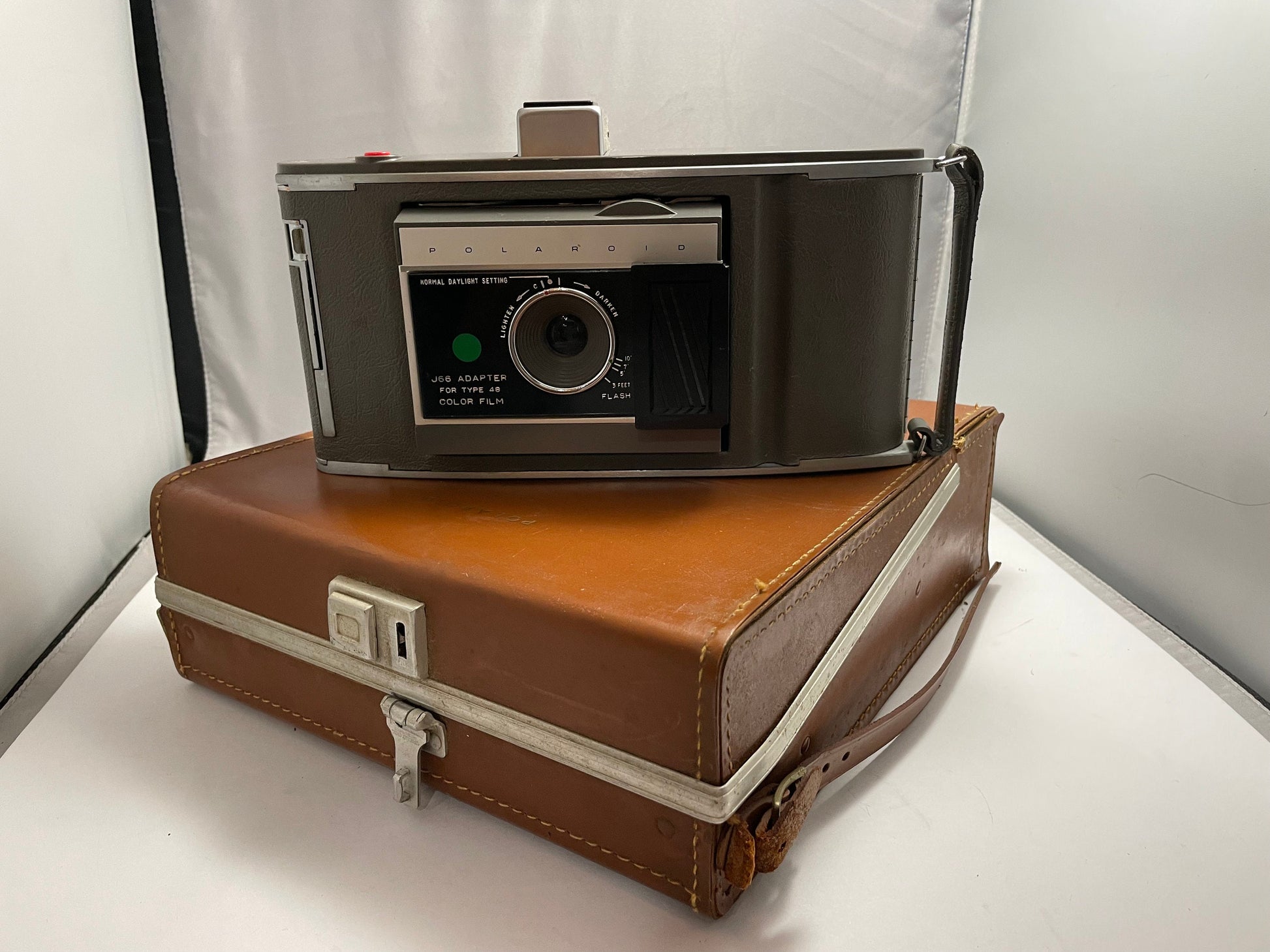 Polaroid Land Camera J66 with Original Case and Manual