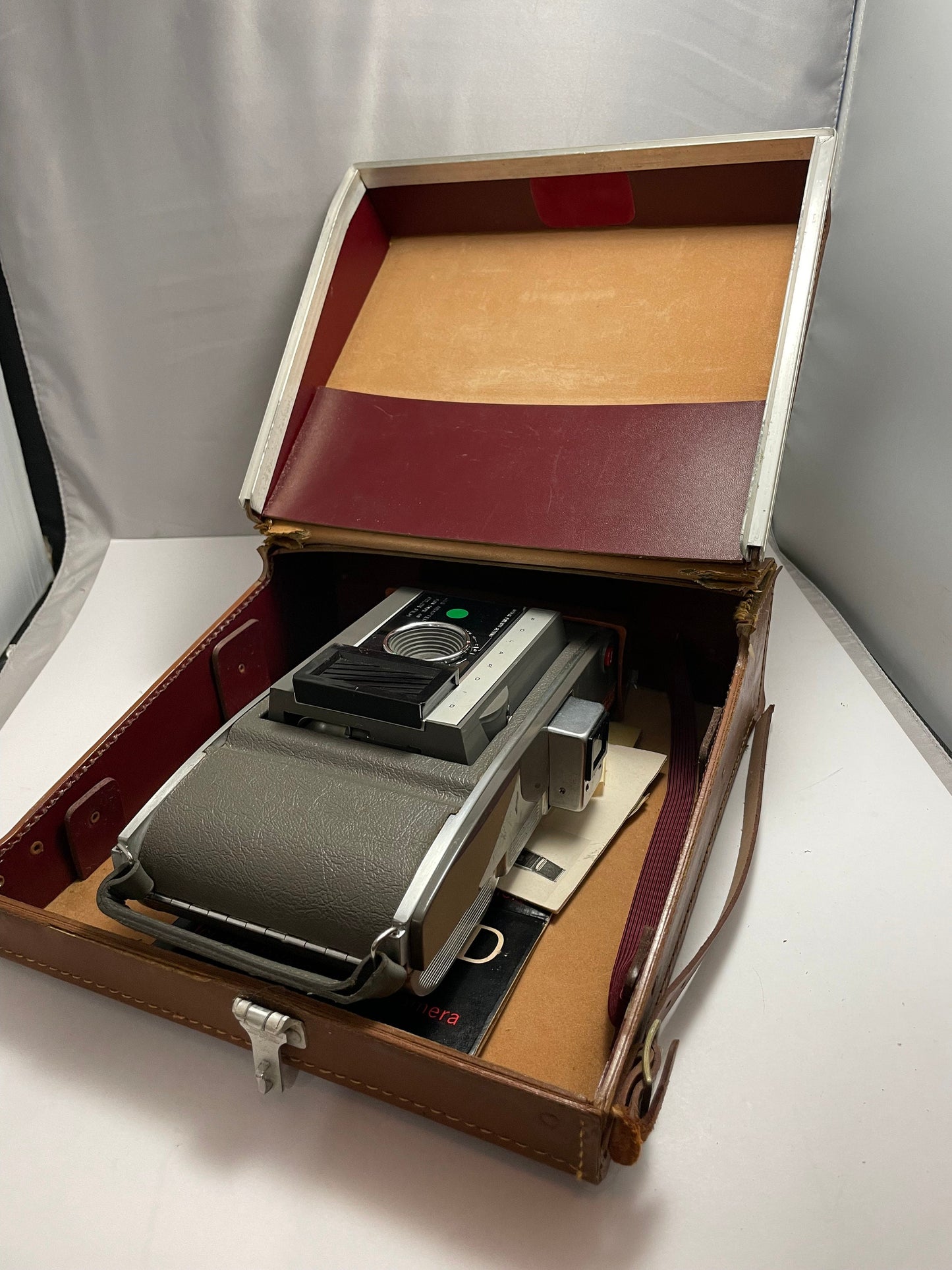 Polaroid Land Camera J66 with Original Case and Manual