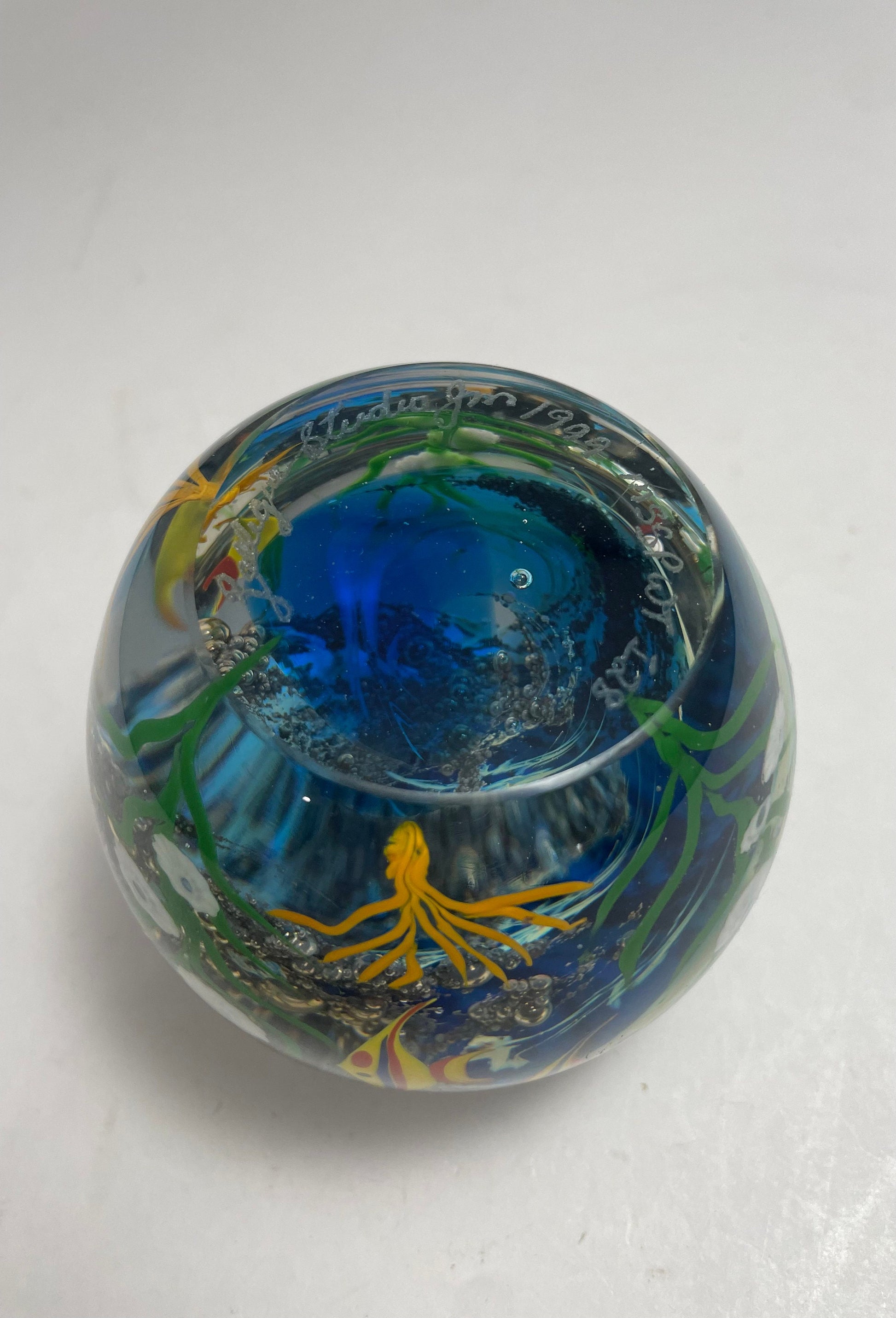 Lalligur Studio Glass Paperweight