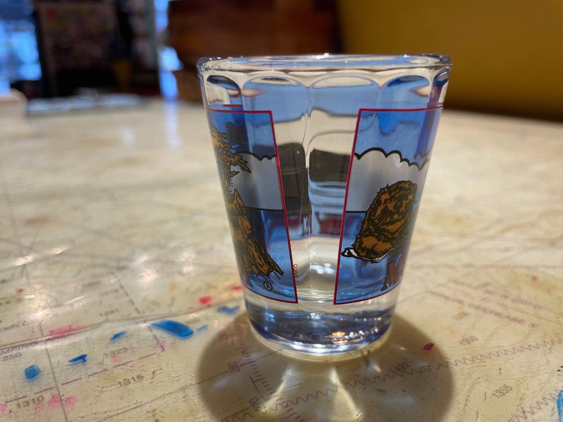 Vintage Monterey Peninsula Shot Glass