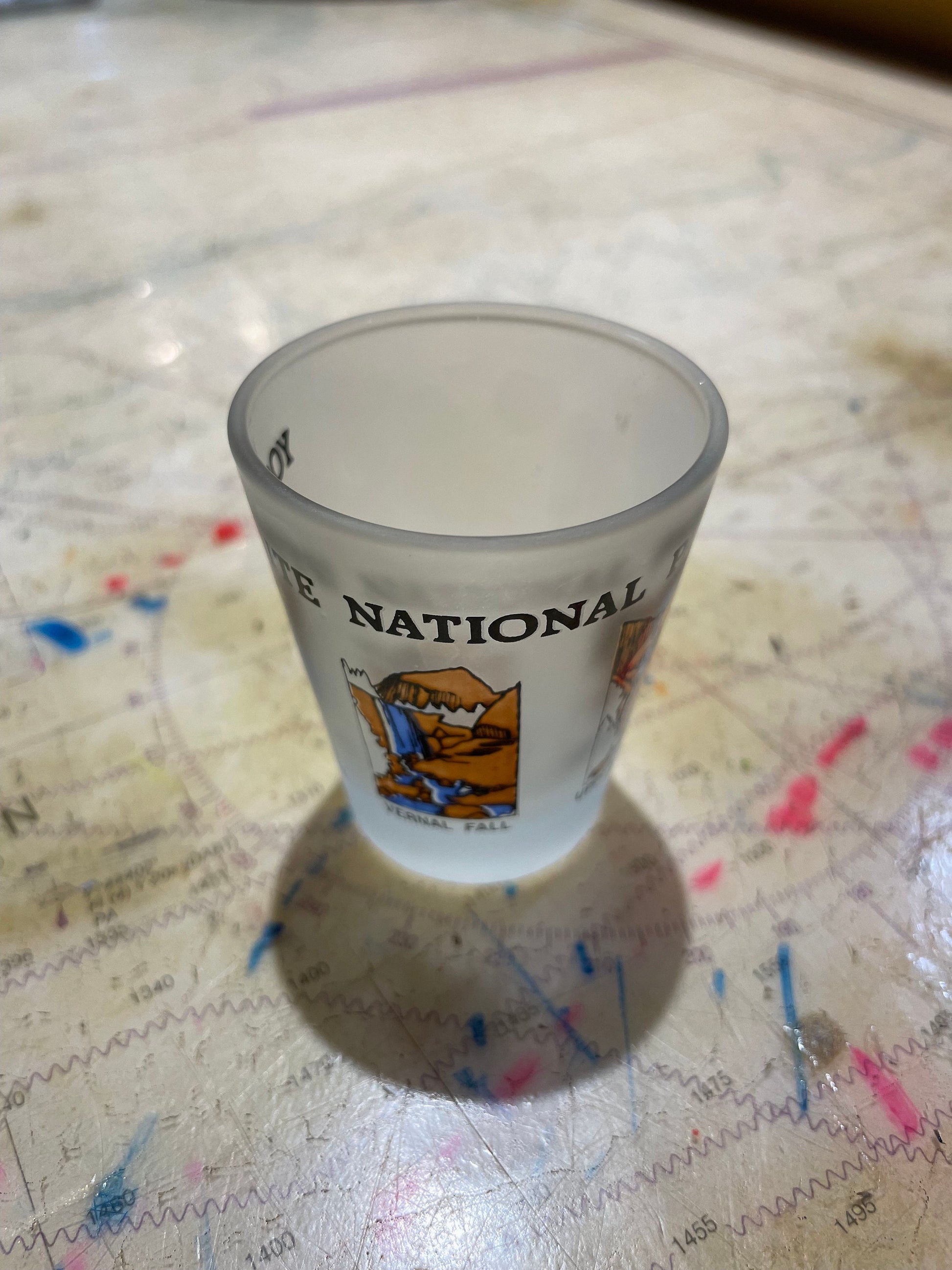 Vintage Yosemite National Park Shot Glass