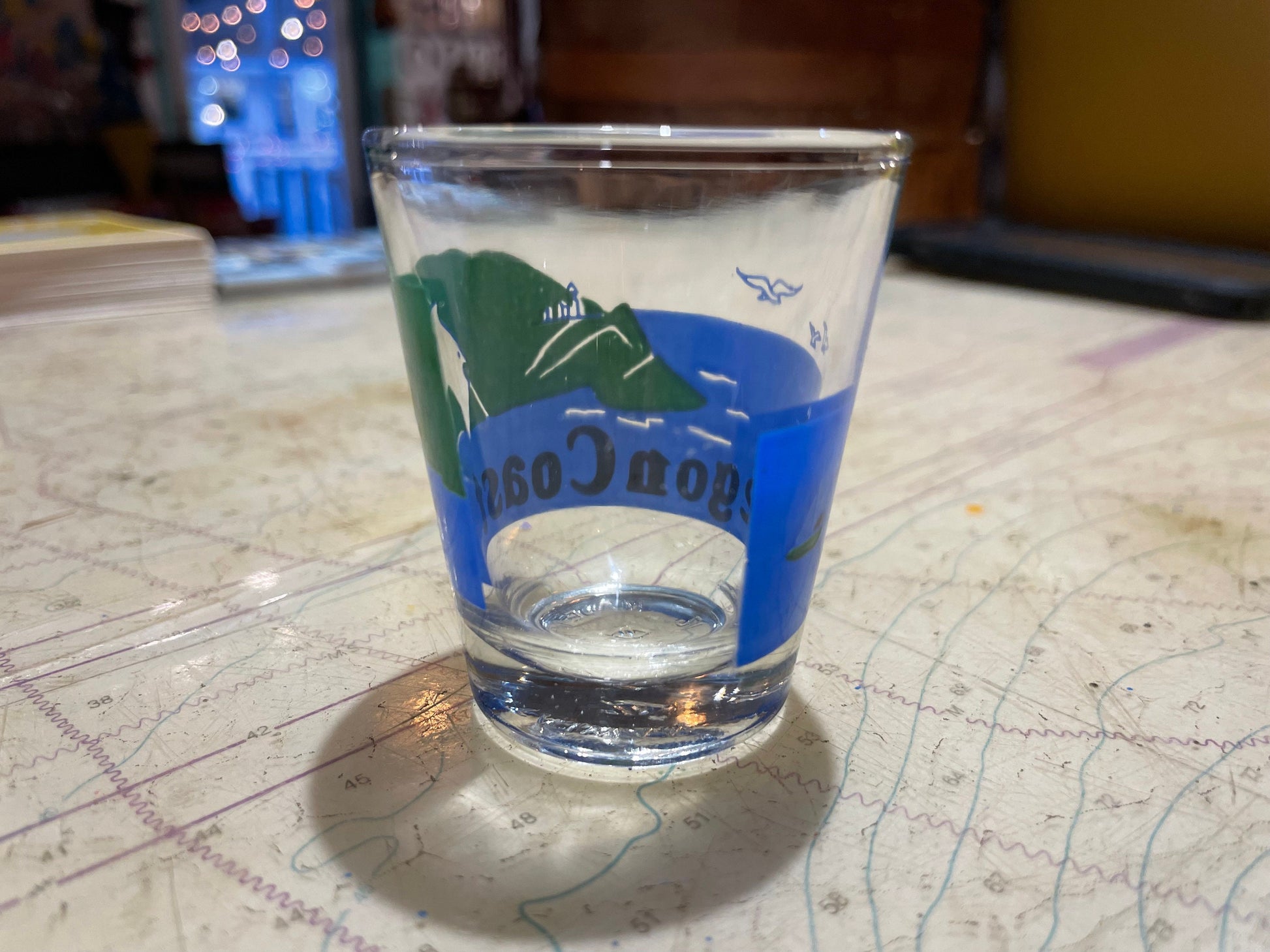 Vintage Oregon Coast Shot Glass