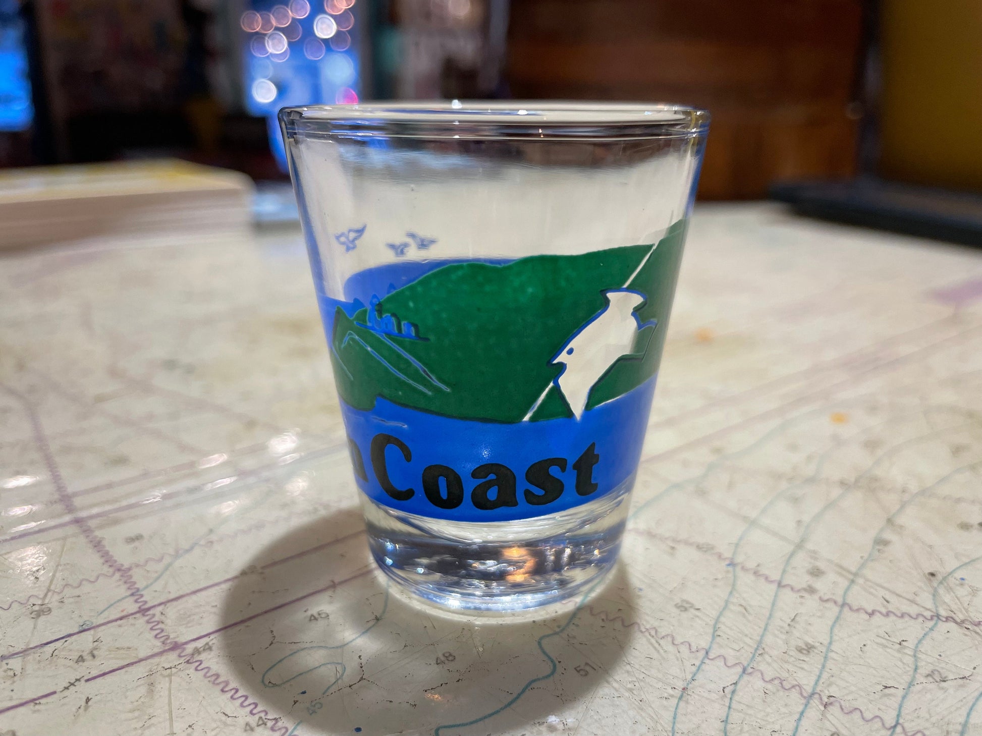 Vintage Oregon Coast Shot Glass