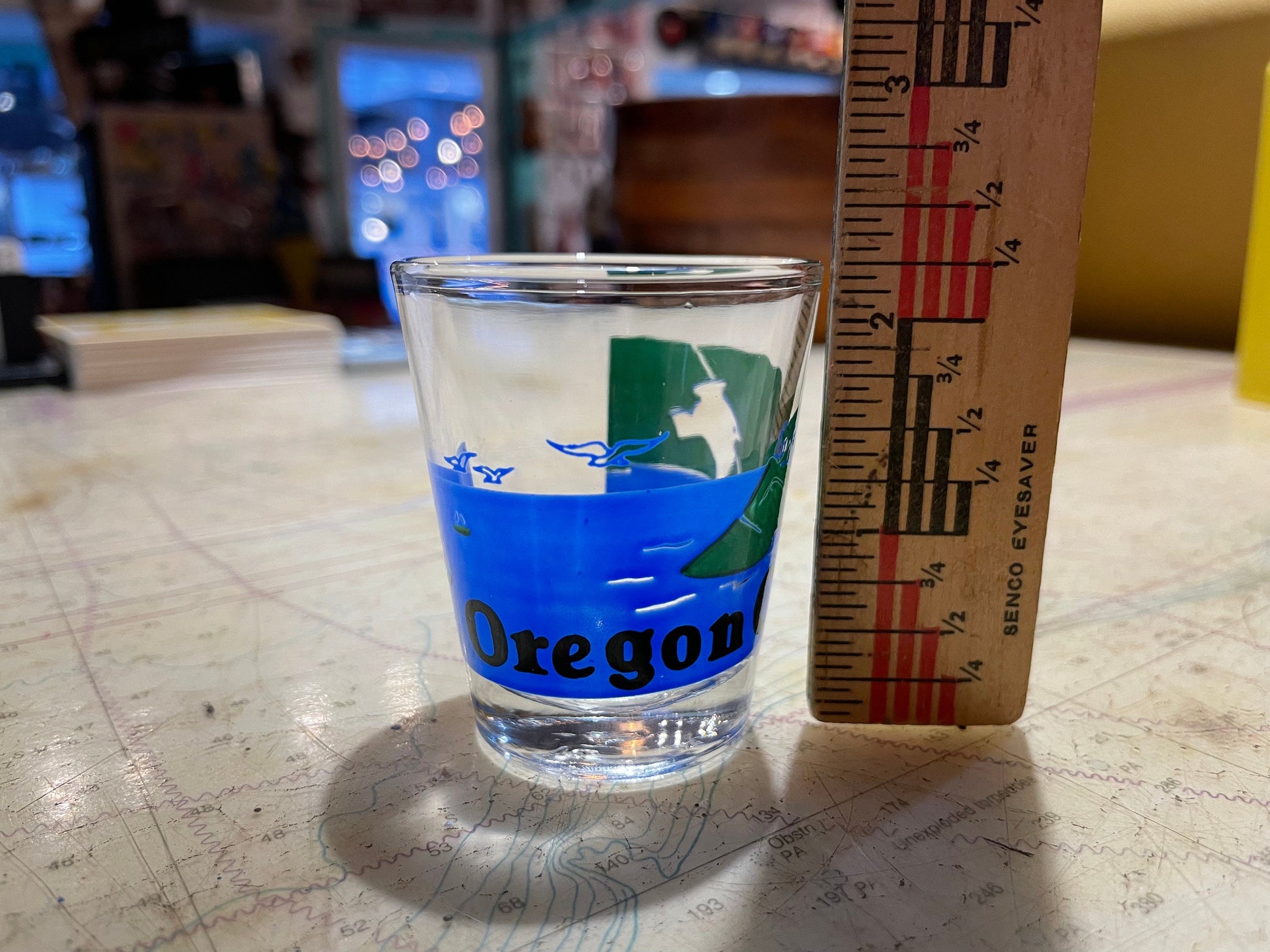 Vintage Oregon Coast Shot Glass