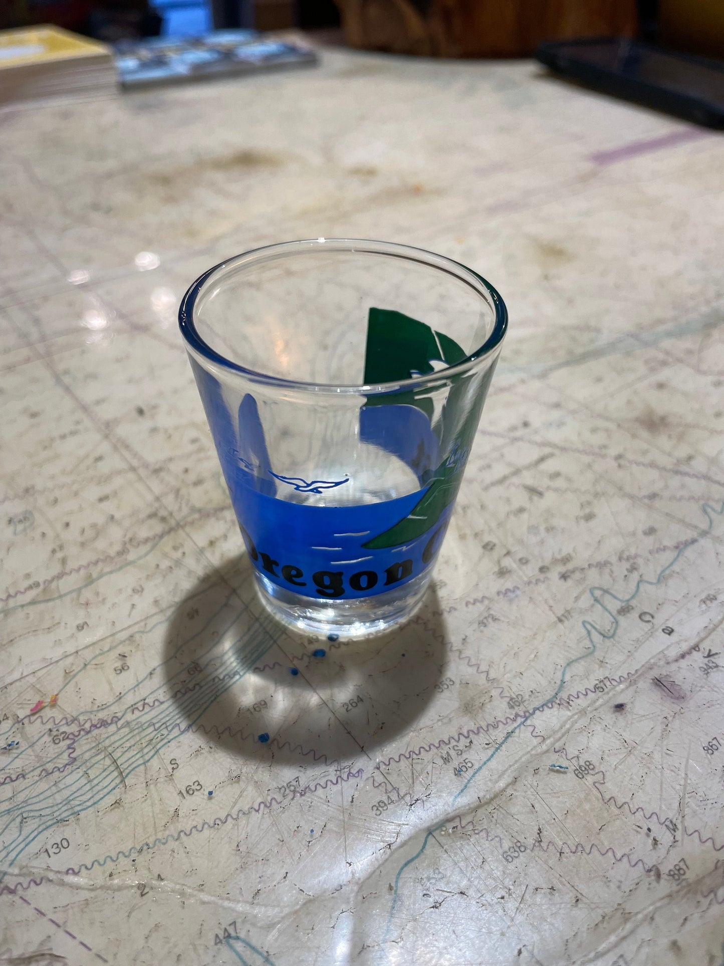 Vintage Oregon Coast Shot Glass