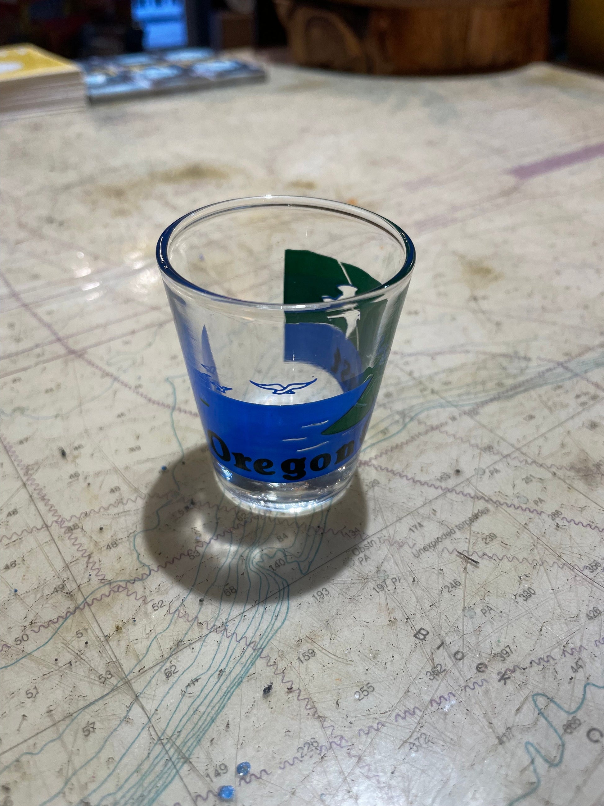 Vintage Oregon Coast Shot Glass