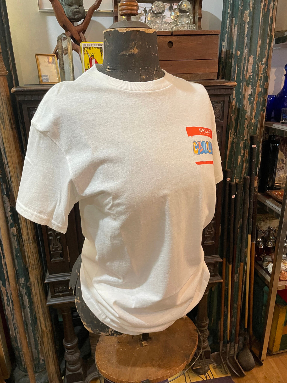 Collect T-Shirt with Hello My Name is Collect Graphic