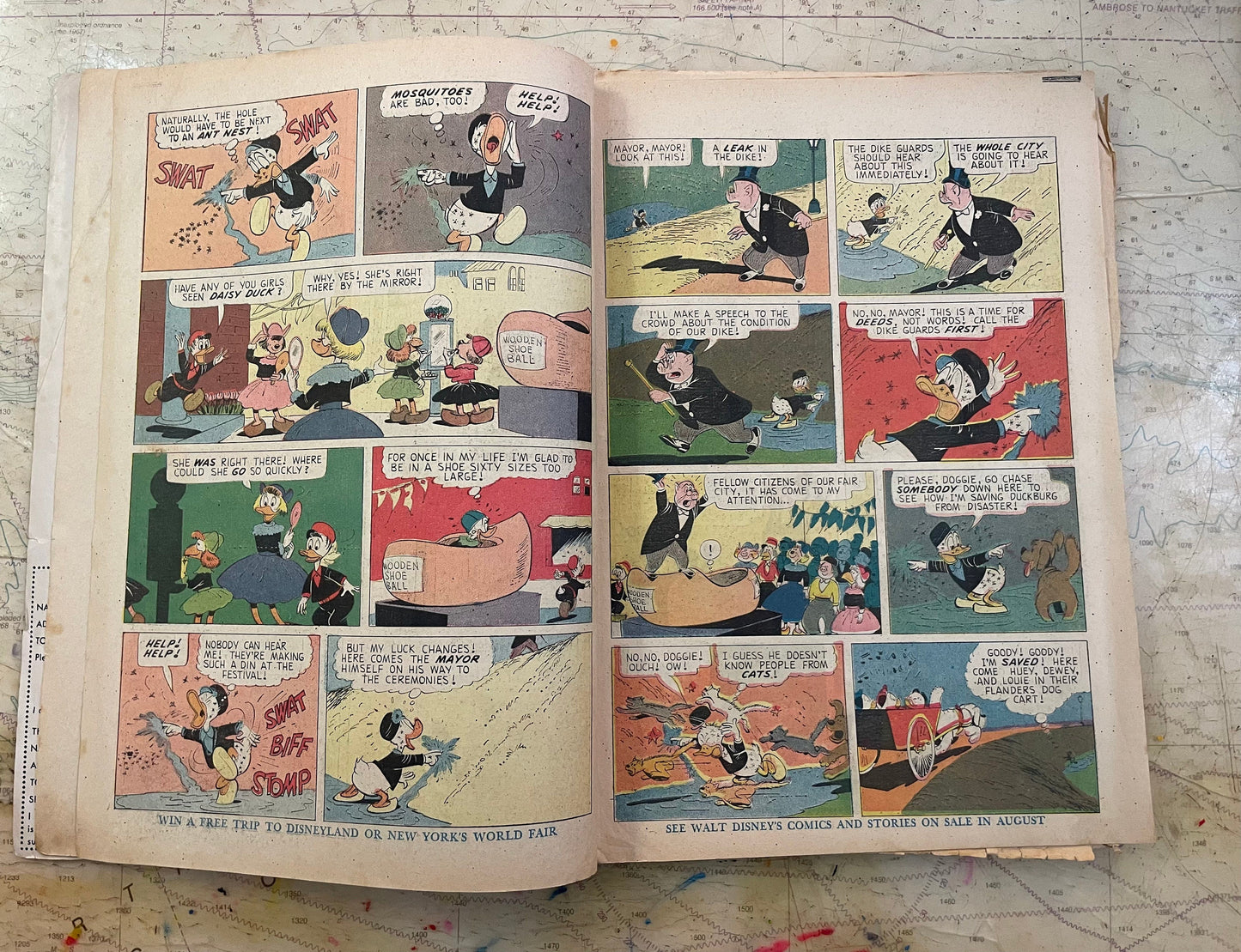 Walt Disney's Donald Duck Hero of the Dike Sept 1964 Issue 12