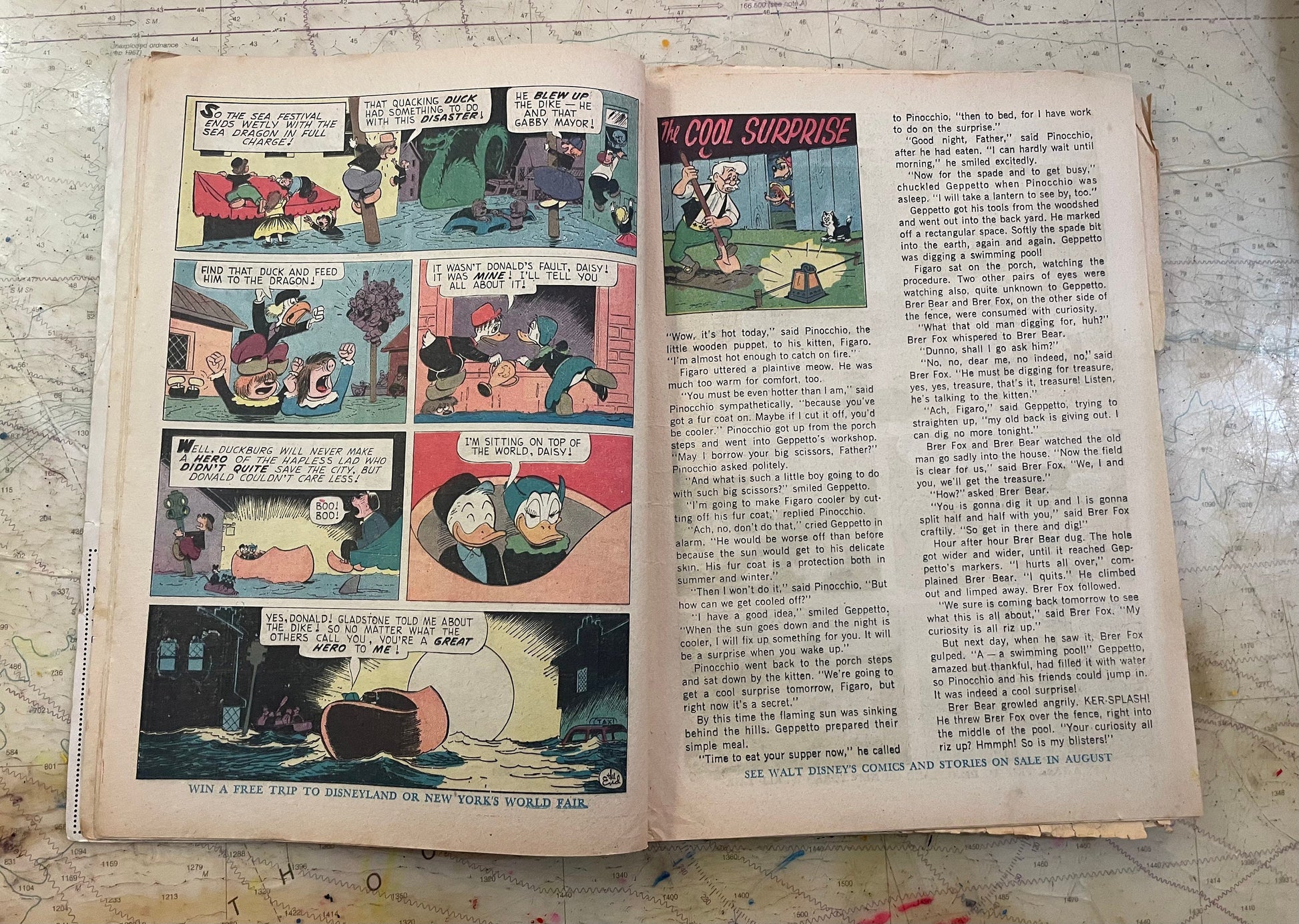 Walt Disney's Donald Duck Hero of the Dike Sept 1964 Issue 12