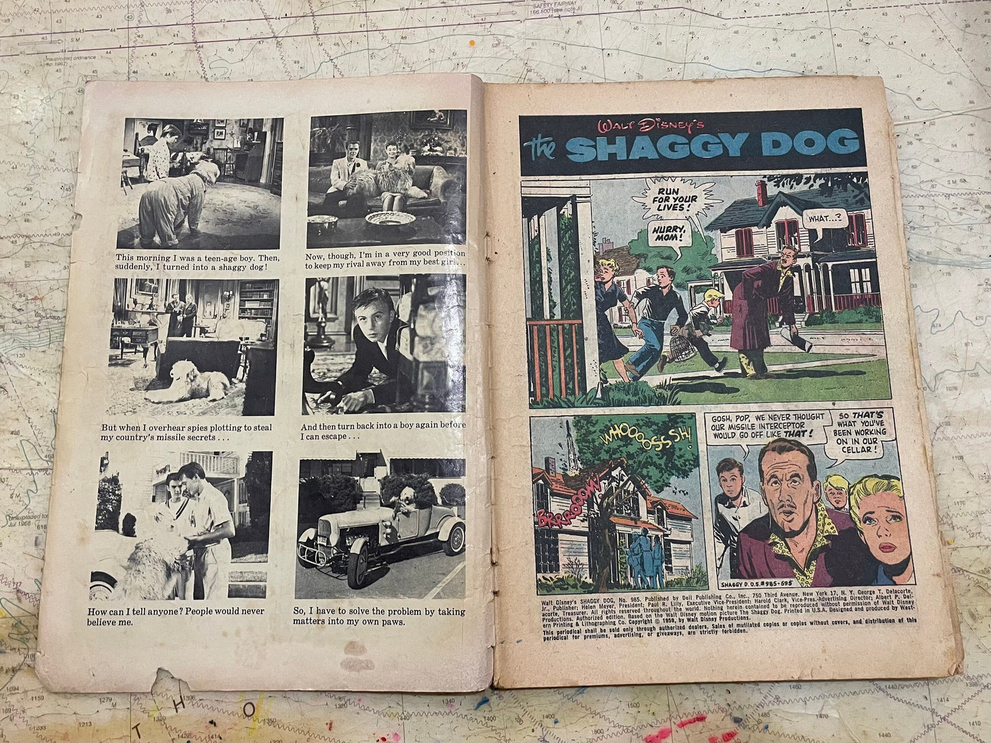 Walt Disney's Shaggy Dog 1959 Dell Comic