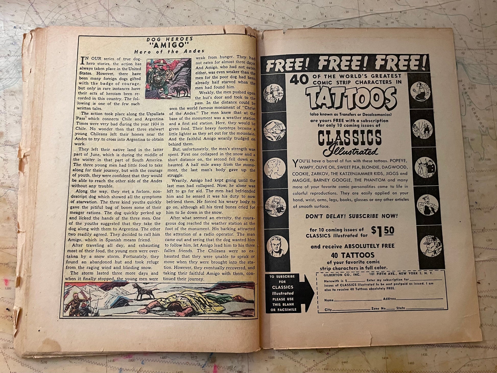 Classics Illustrated The Song of Hiawatha by Henry Wadsworth Longfellow