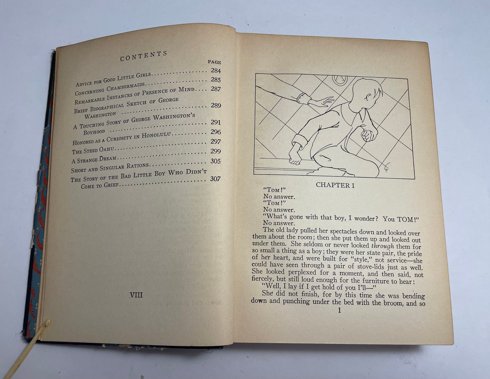 Immortal Masterpieces of Literature, The Adventures of Tom Sawyer by Samuel L. Clemens, Classic 1930's Tales, Vintage Literature