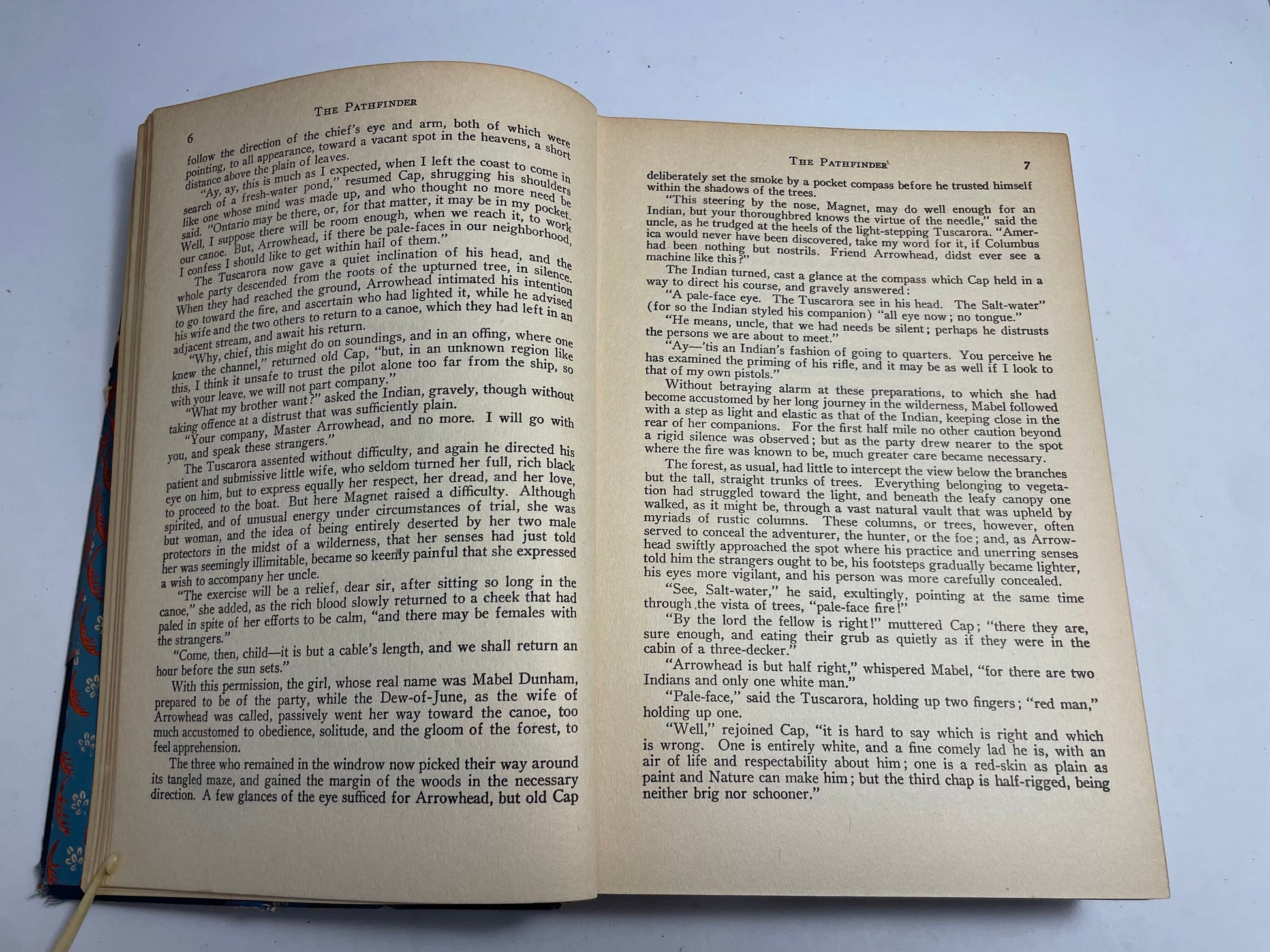 Immortal Masterpieces of Literature, The Pathfinder or The Inland Sea by James Fenimore Cooper, Vintage Collectible, Adventure Novel