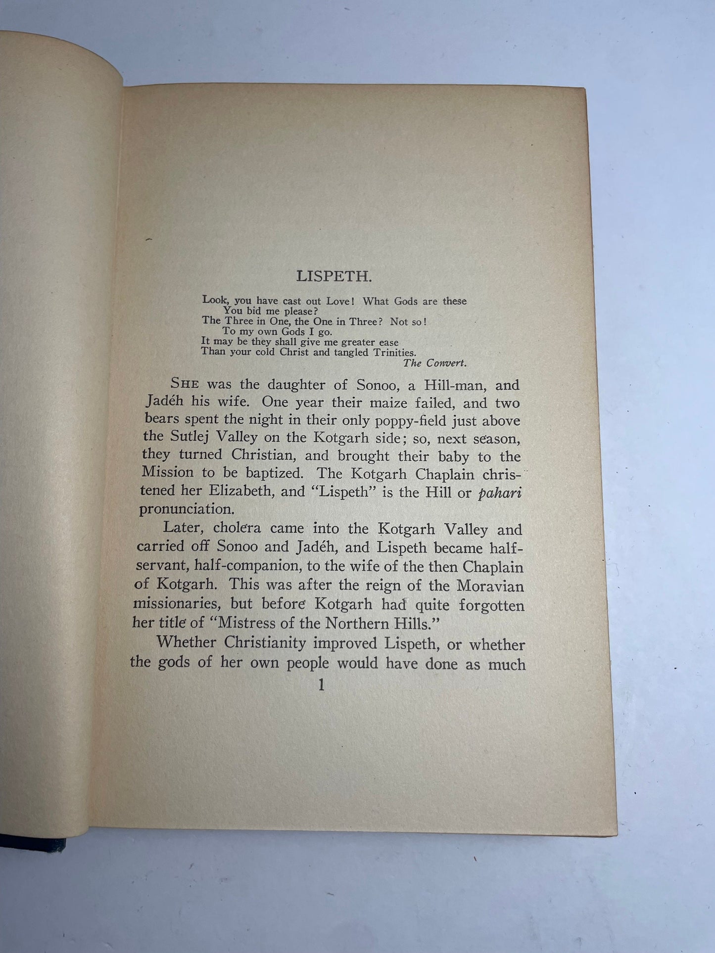 Immortal Masterpieces of Literature, Plain Tales From the Hills by Rudyard Kipling , Collectible Vintage Novel, Collectors Novel